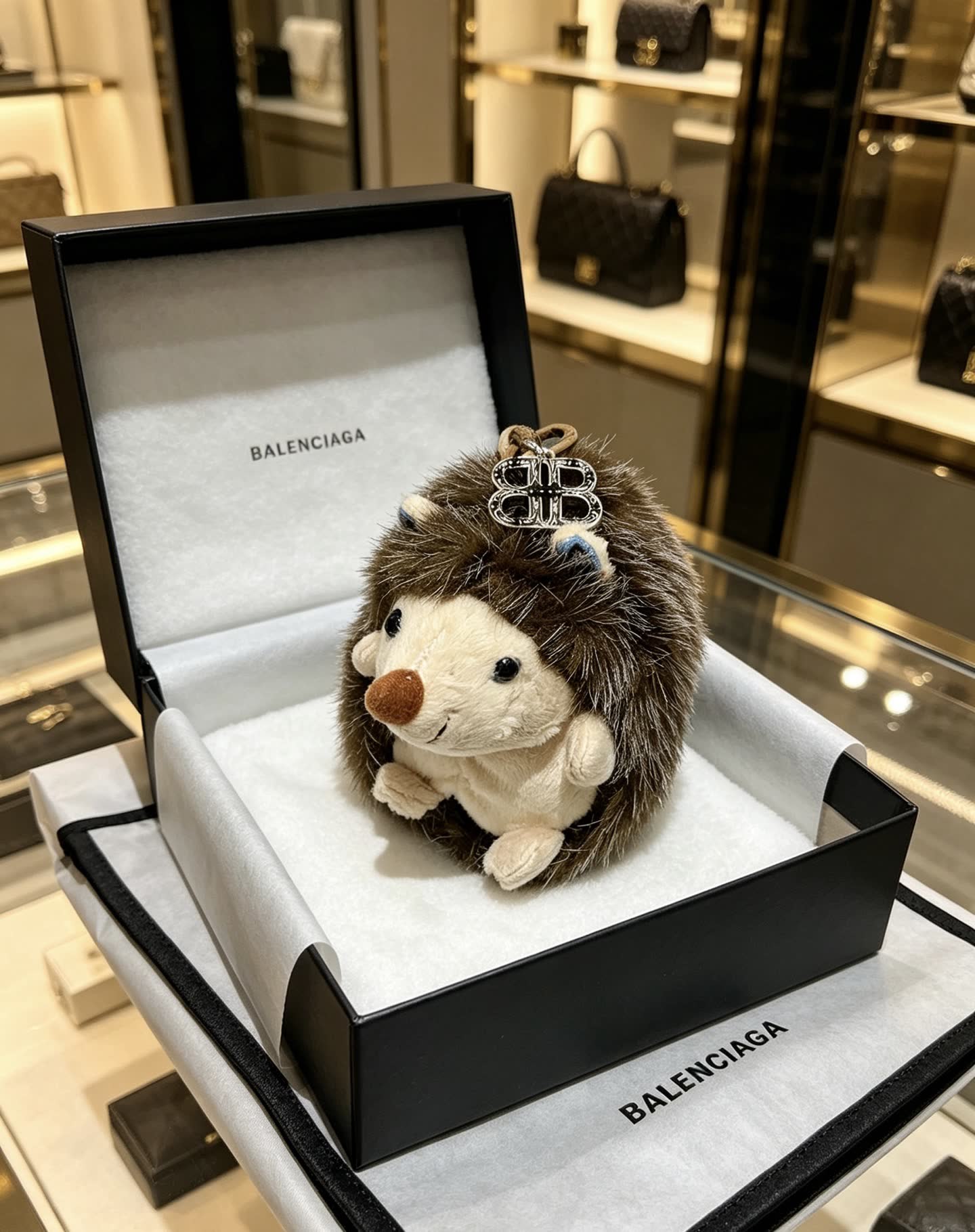 Balenciaga Hedgehog Charm