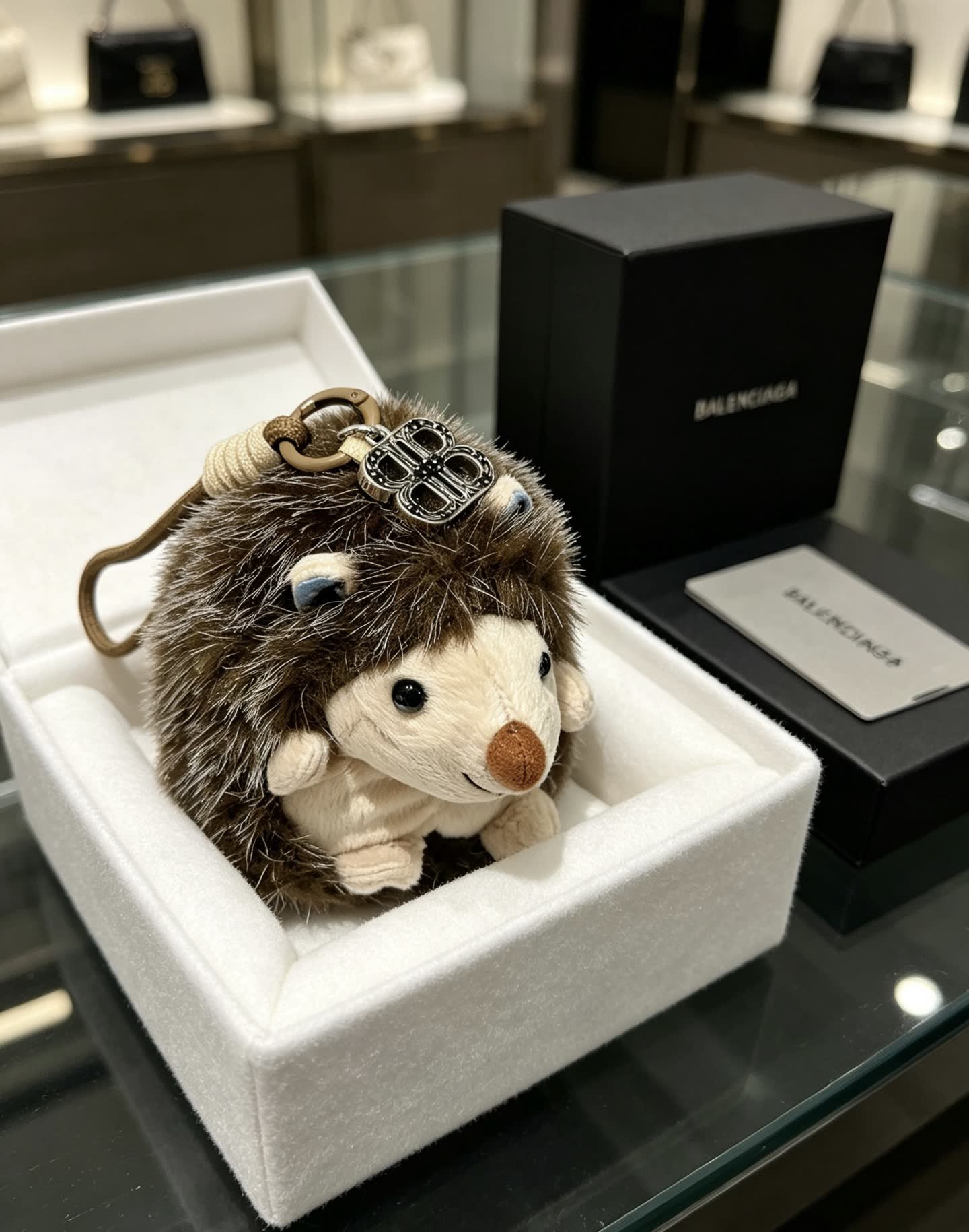 Balenciaga Hedgehog Charm
