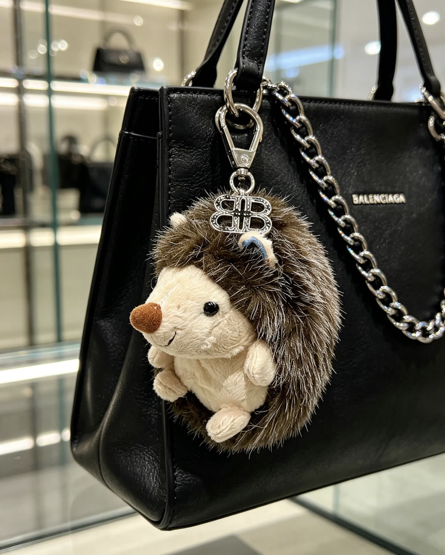 Balenciaga Hedgehog Charm