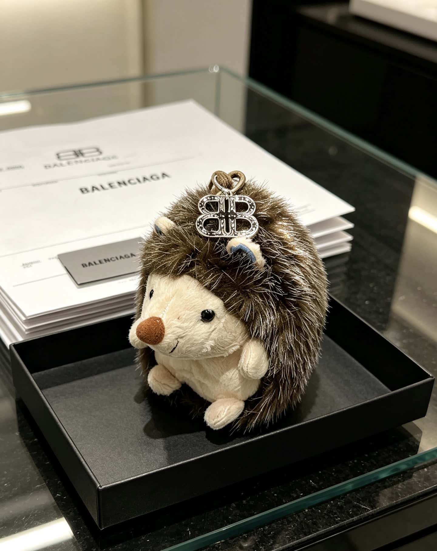 Balenciaga Hedgehog Charm