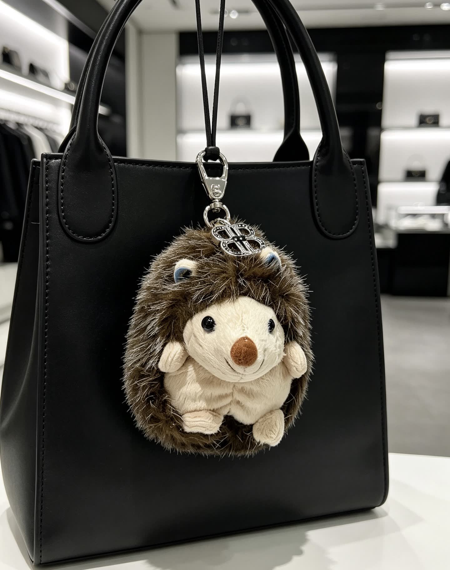 Balenciaga Hedgehog Charm