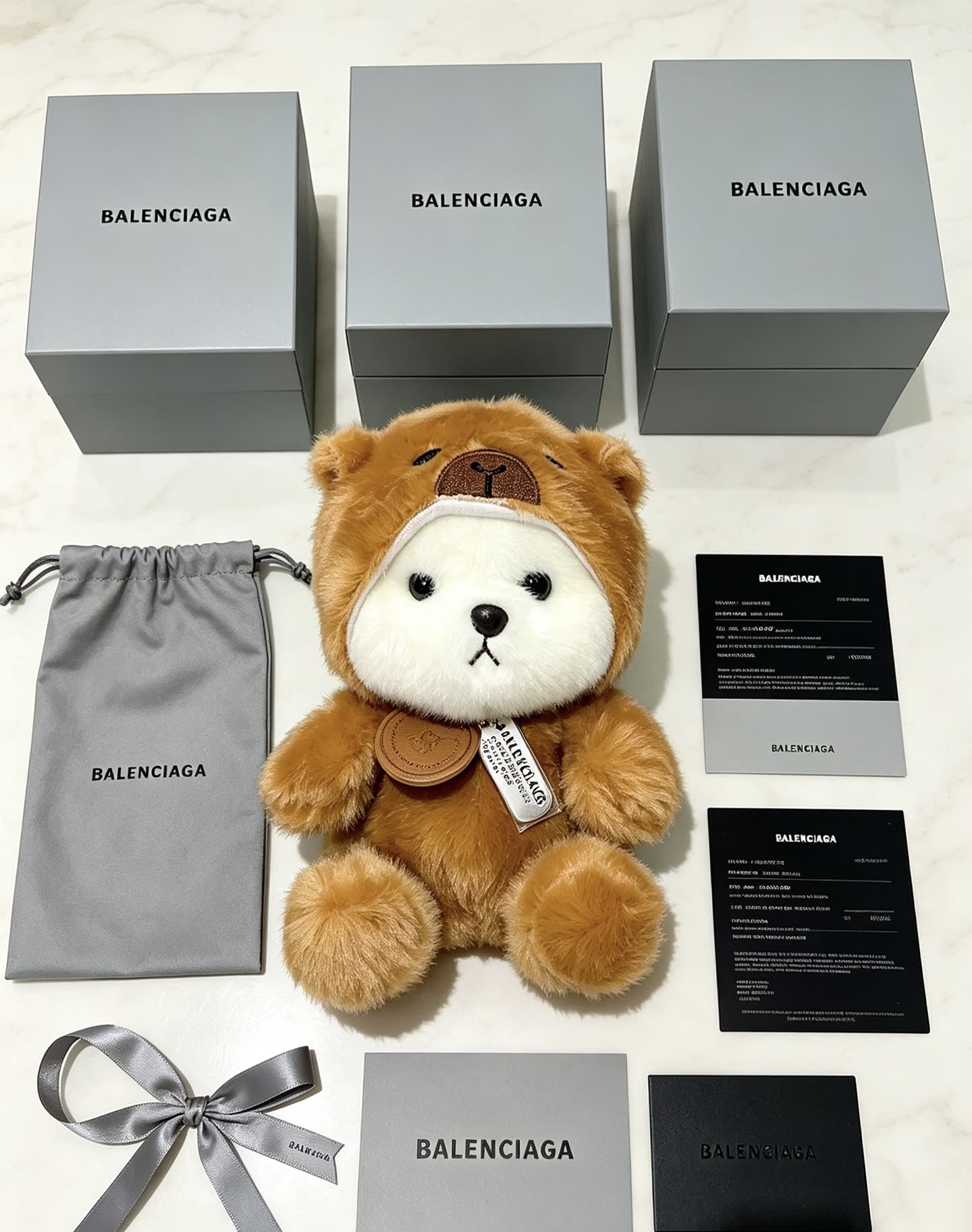 Balenciaga Teddy Bear Keychain