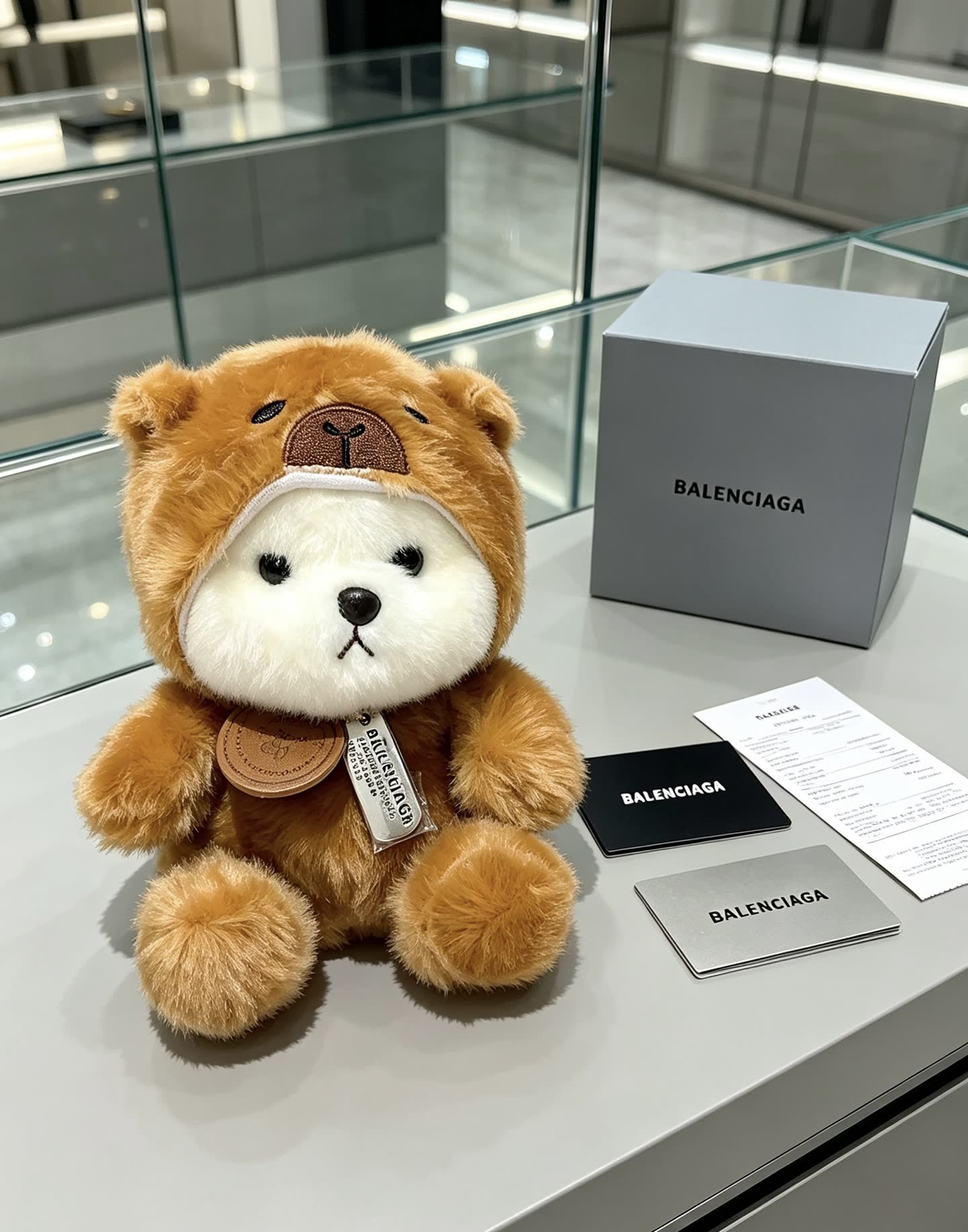 Balenciaga Teddy Bear Keychain