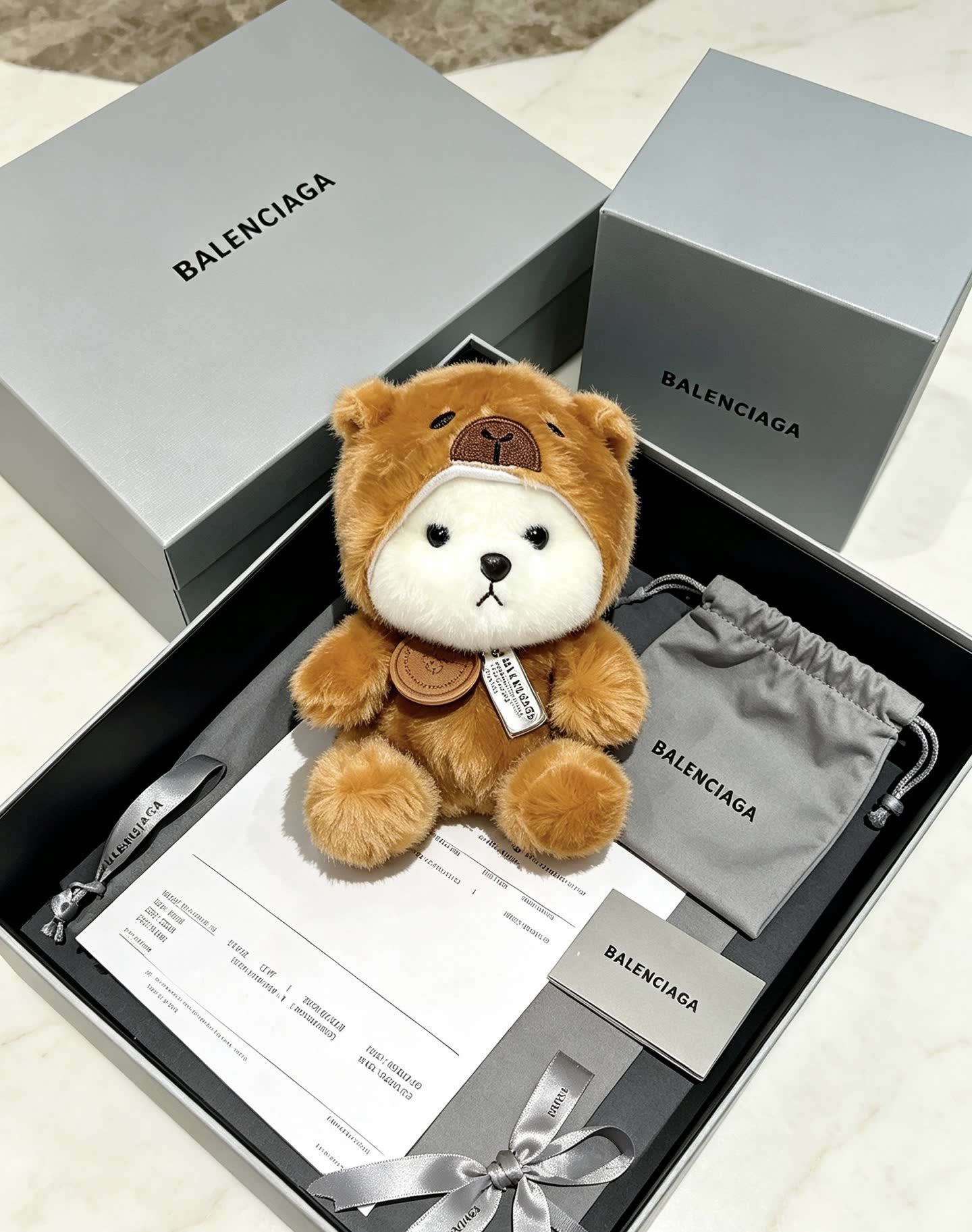 Balenciaga Teddy Bear Keychain