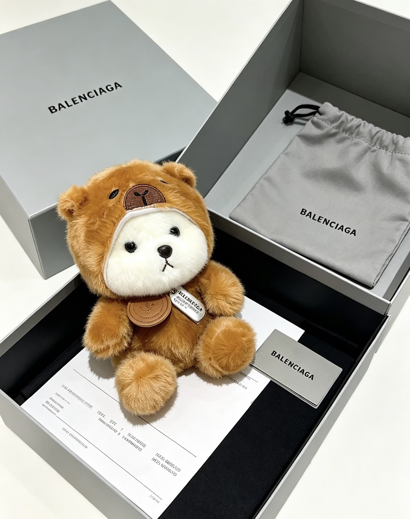 Balenciaga Teddy Bear Keychain