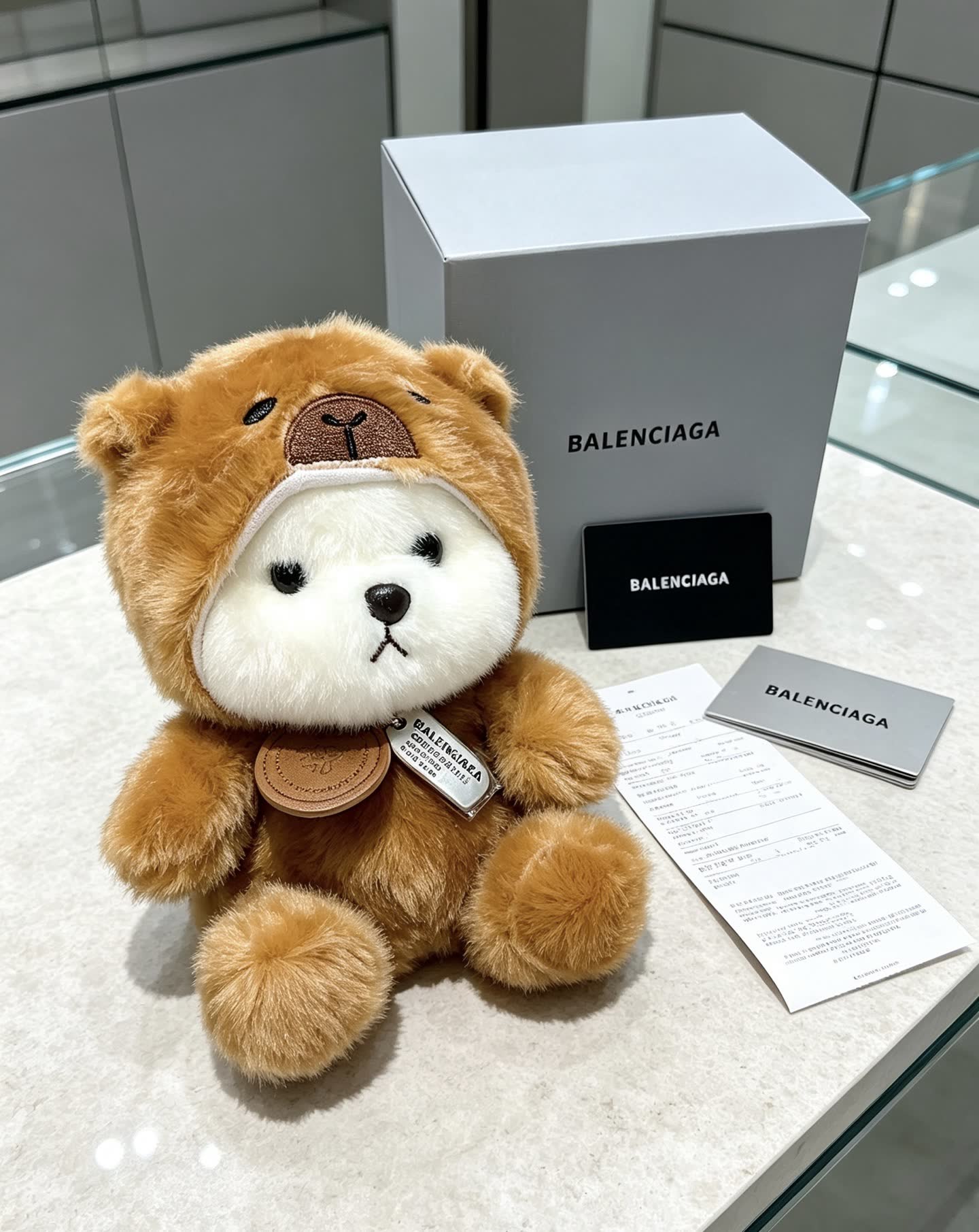 Balenciaga Teddy Bear Keychain