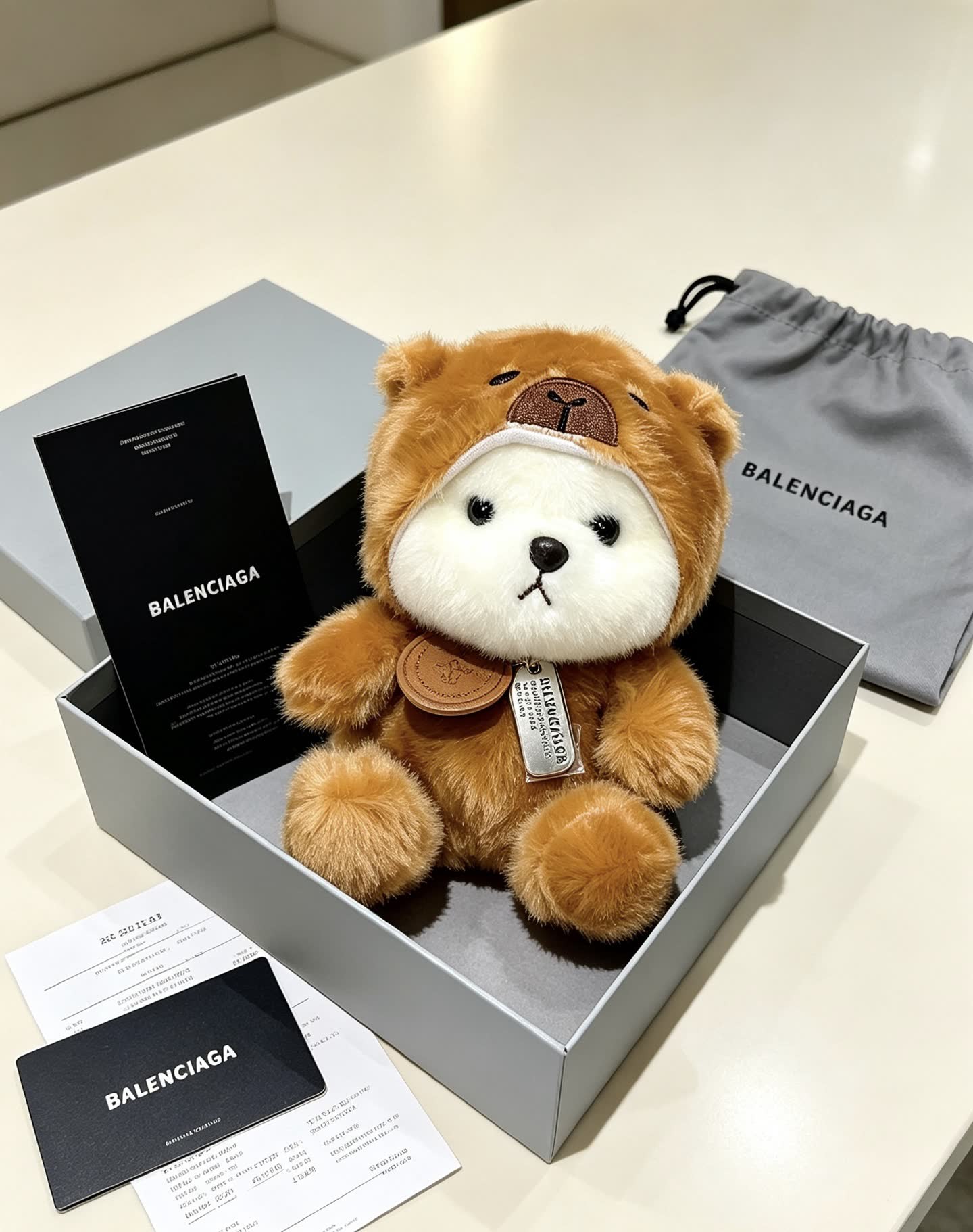 Balenciaga Teddy Bear Keychain