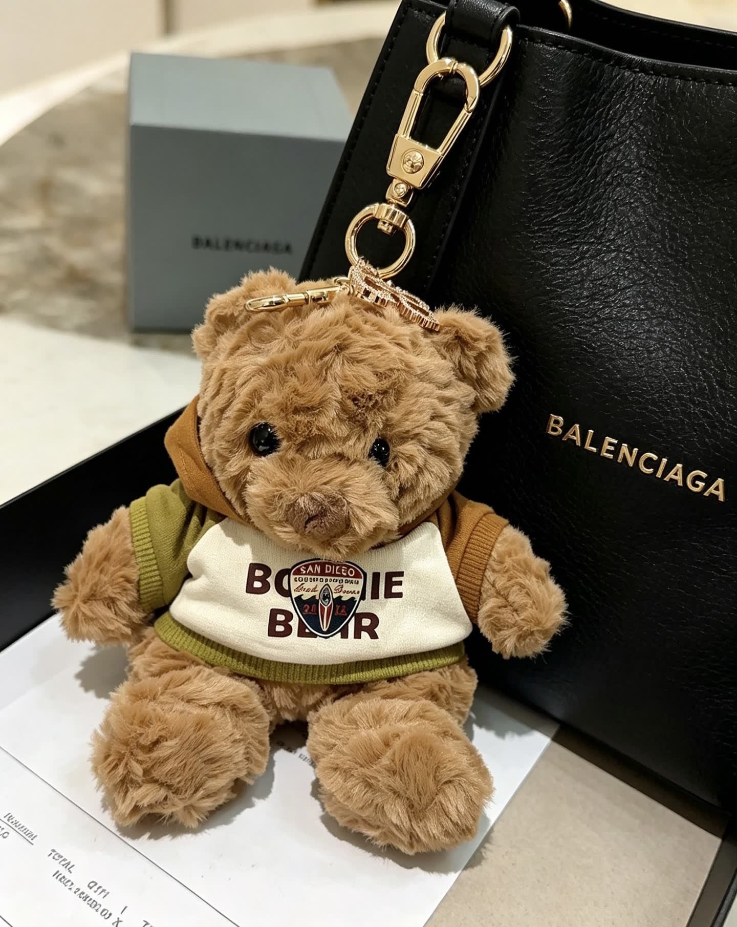 Balenciaga Bear Keychain