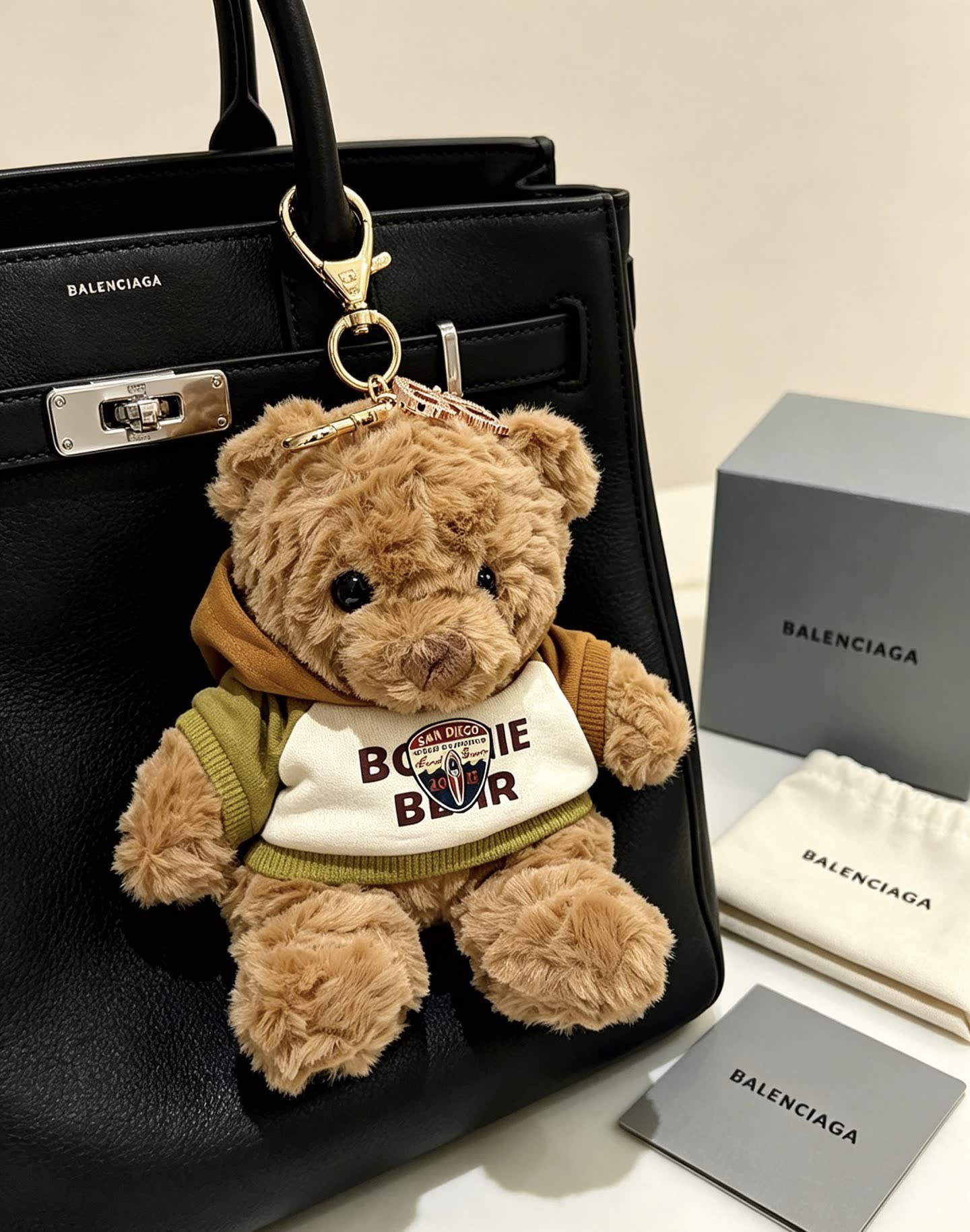 Balenciaga Bear Keychain