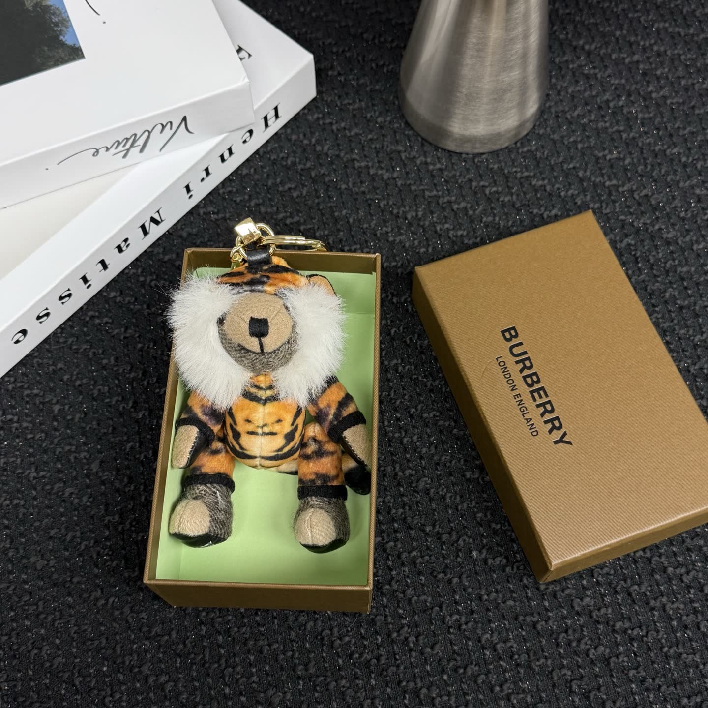 Burberry Tiger Keychain