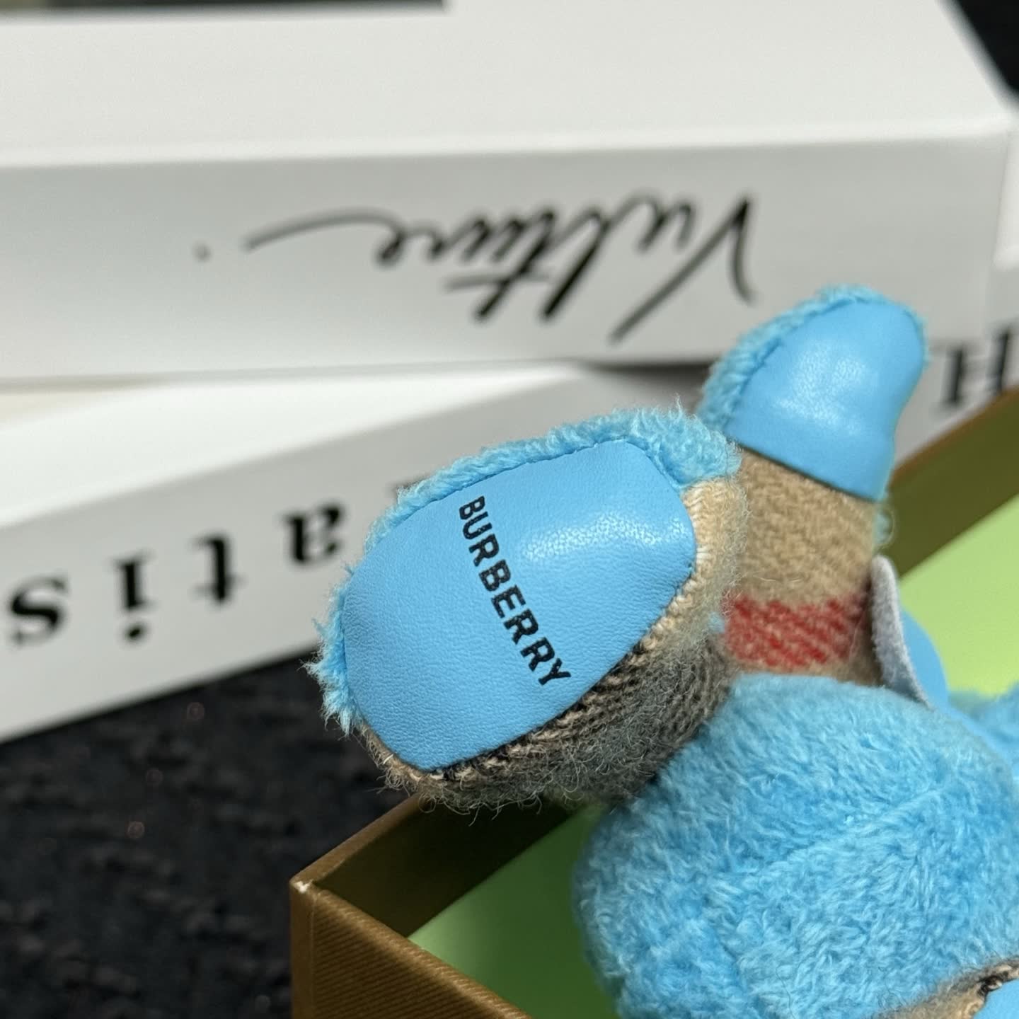 Burberry Blue Bear Keychain