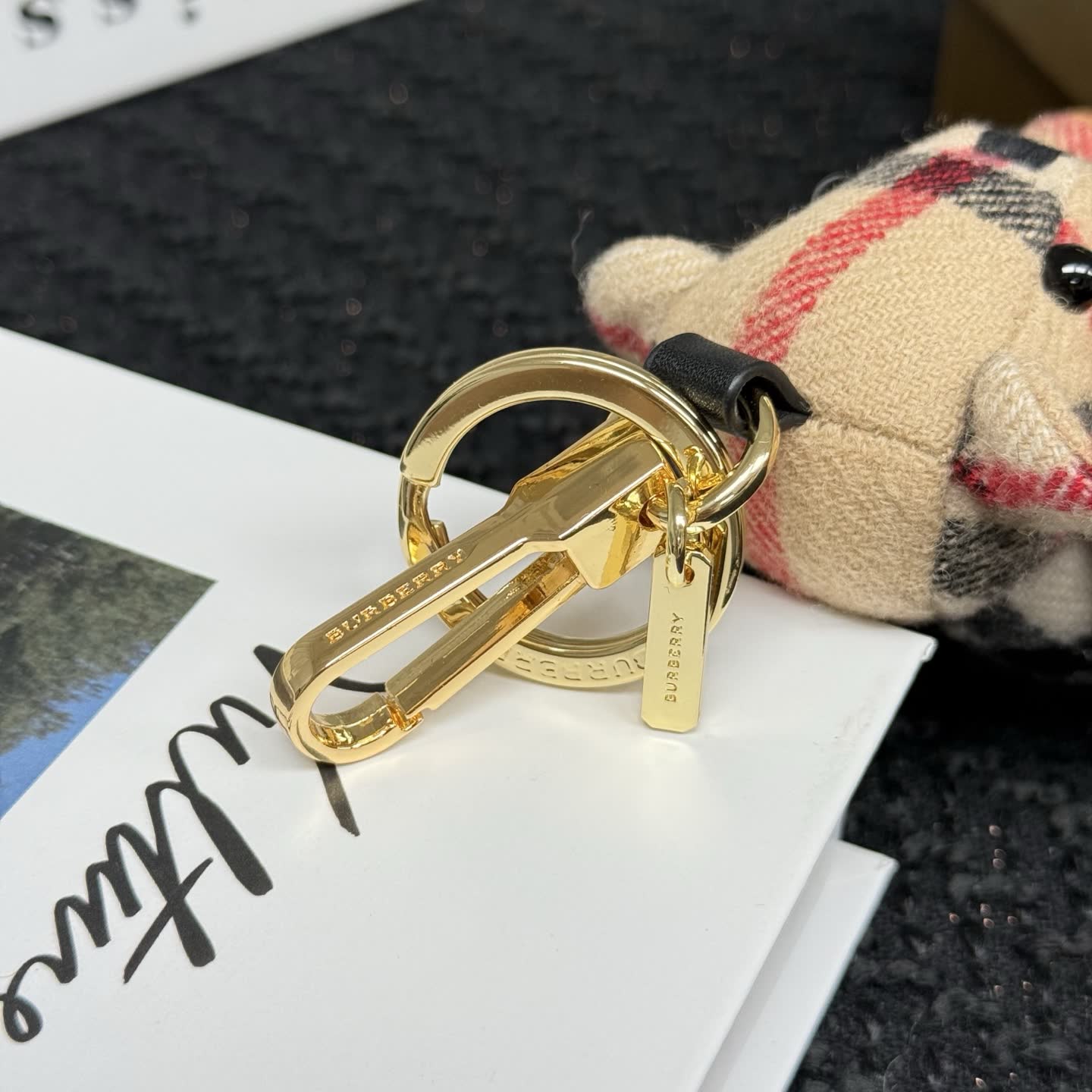 Burberry Bear Keychain