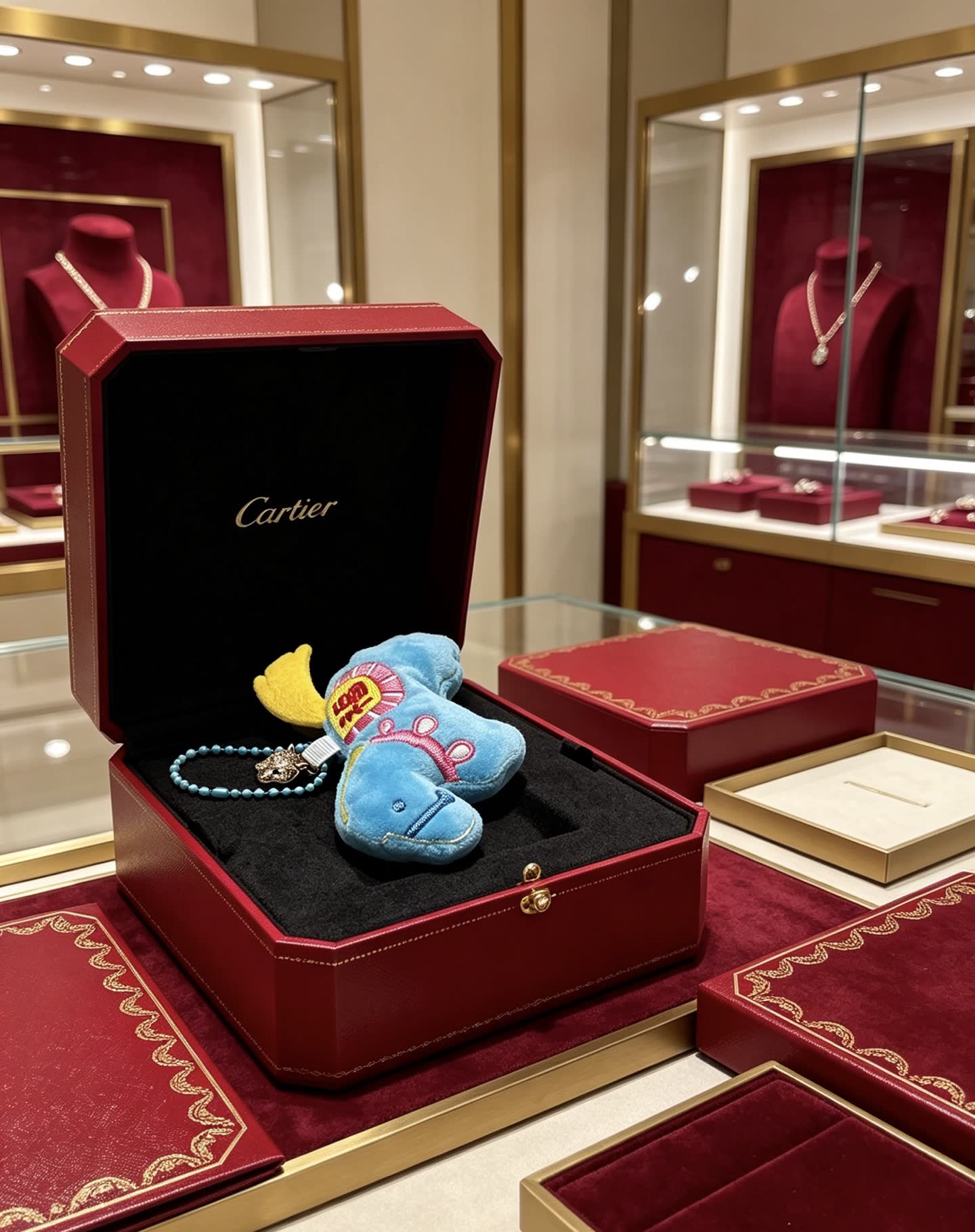 Cartier Blue Dragon Charm