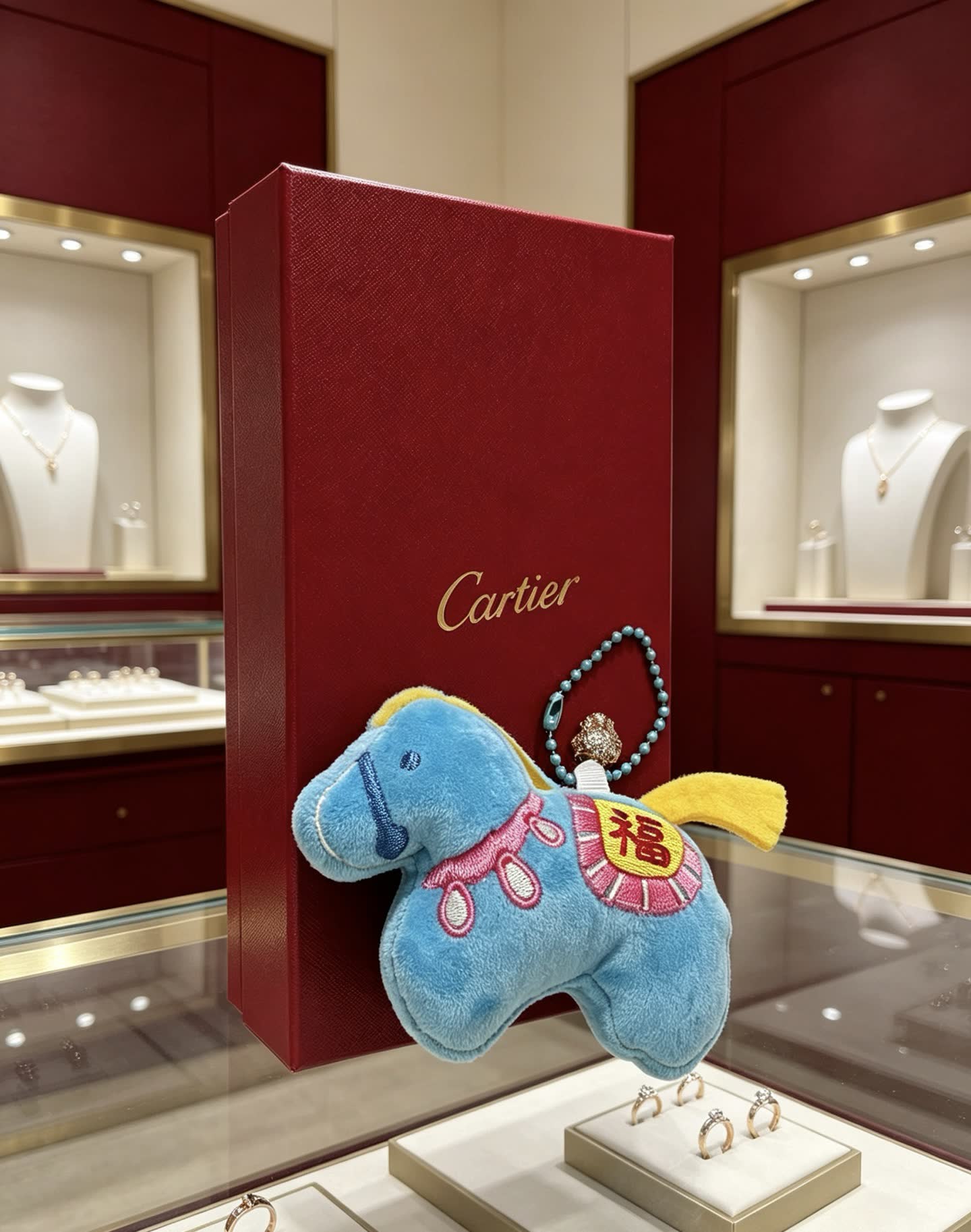 Cartier Blue Dragon Charm
