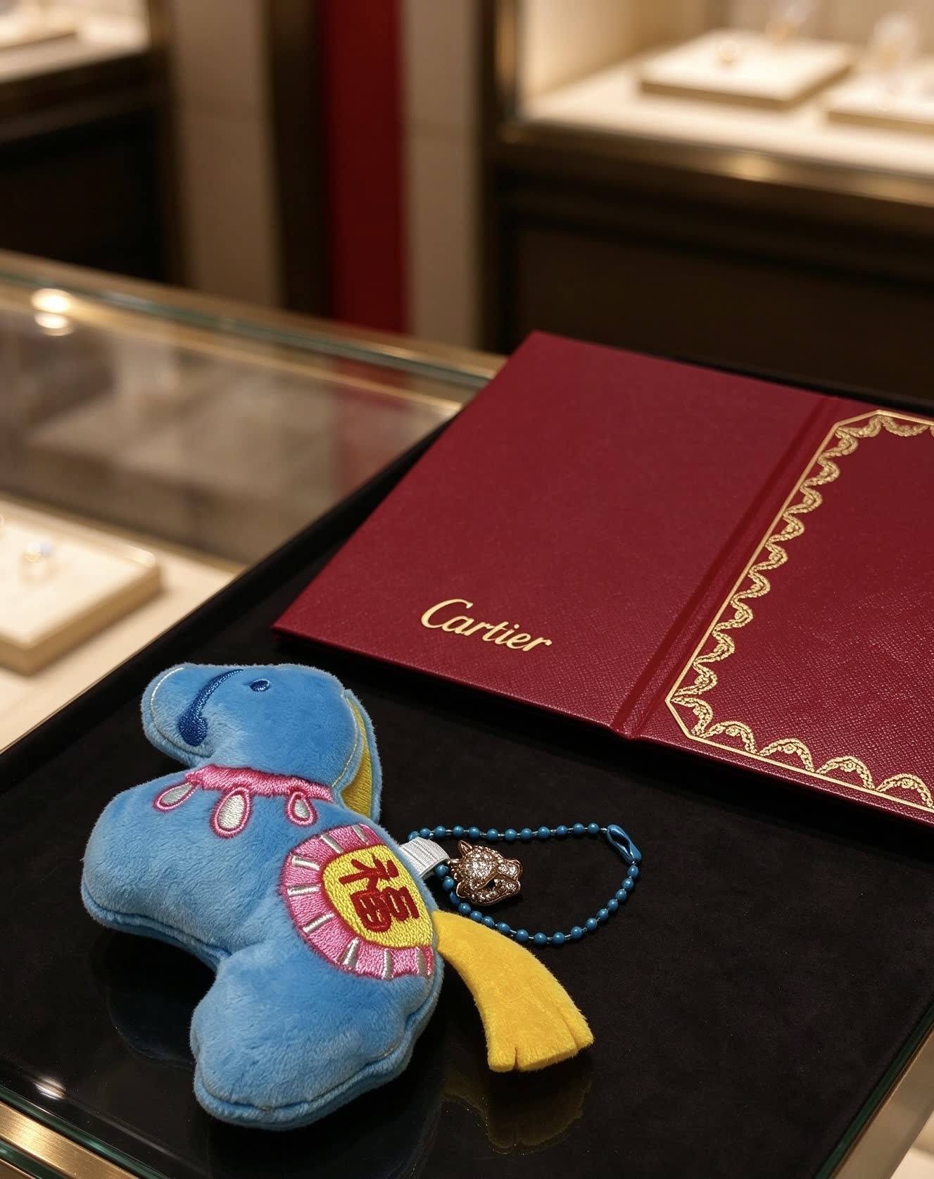 Cartier Blue Dragon Charm