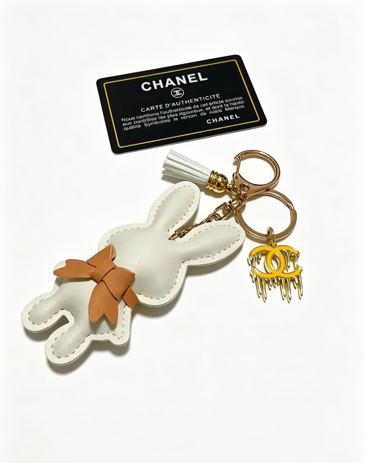 Chanel Rabbit Keychain