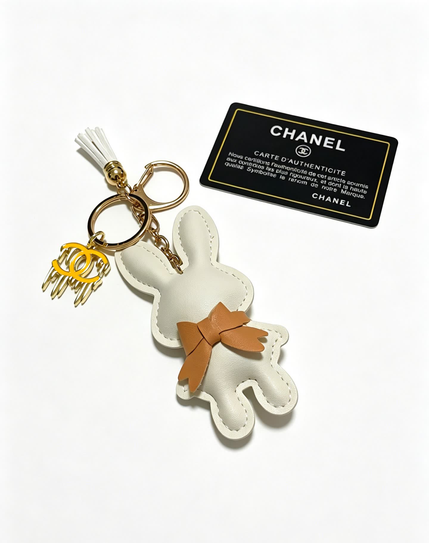 Chanel Rabbit Keychain