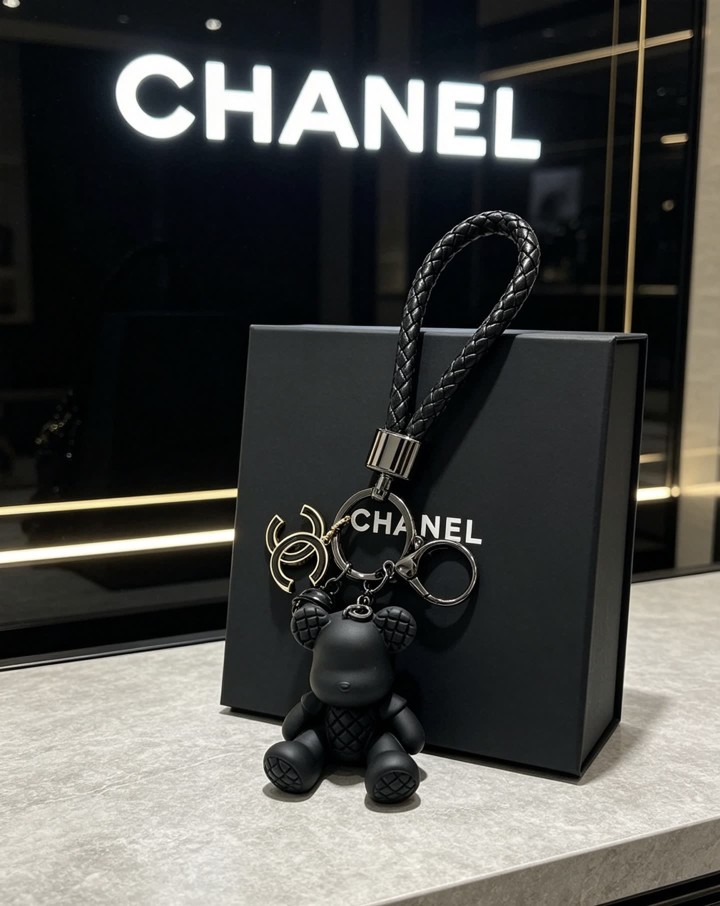 Chanel Bear Keychain