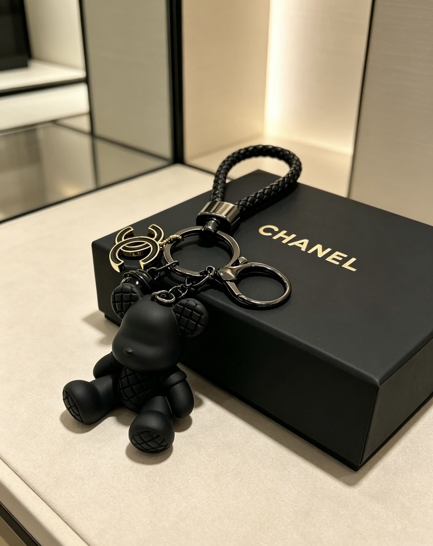 Chanel Bear Keychain