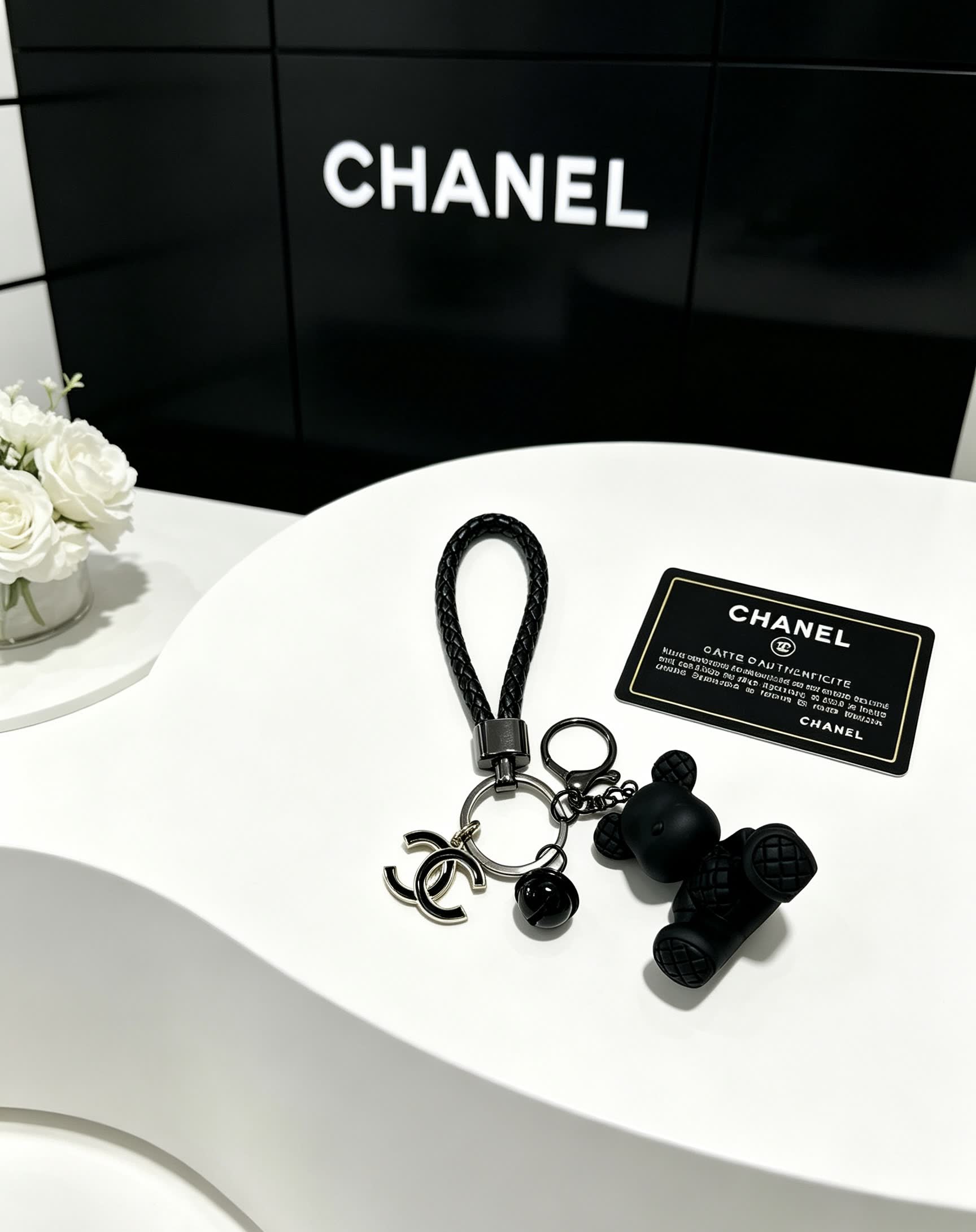 Chanel Bear Keychain