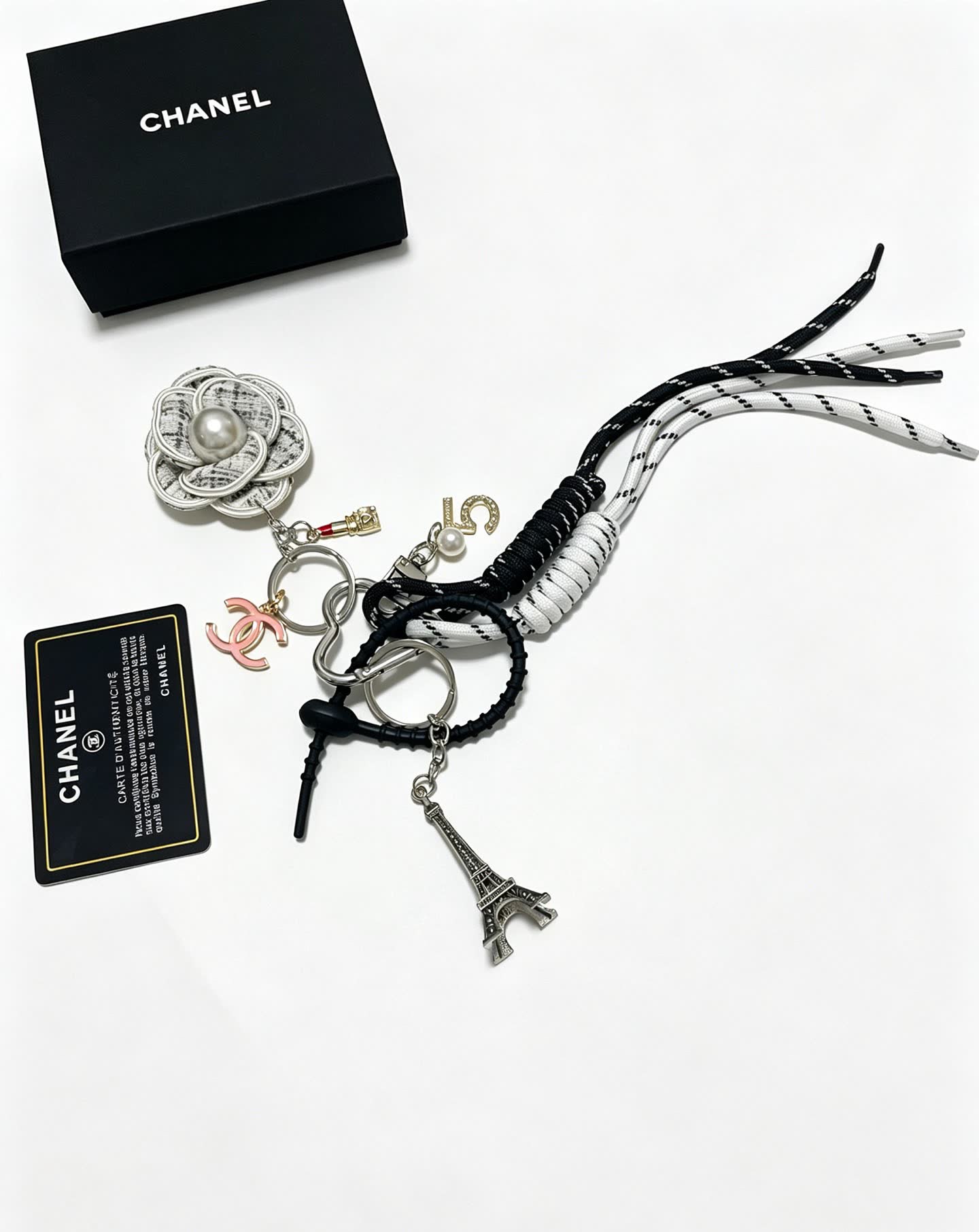 Chanel Paris Eiffel Tower Keychain