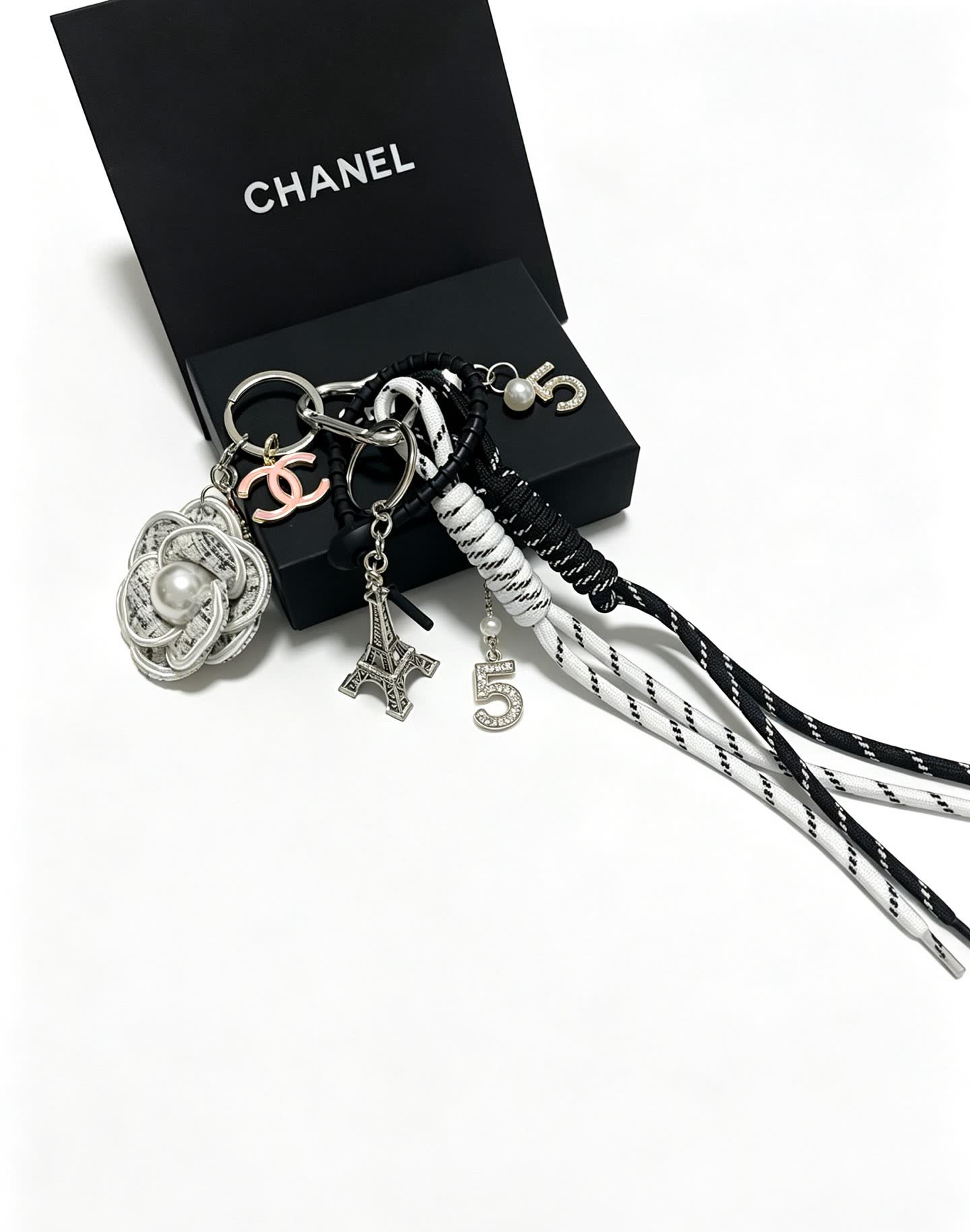 Chanel Paris Eiffel Tower Keychain