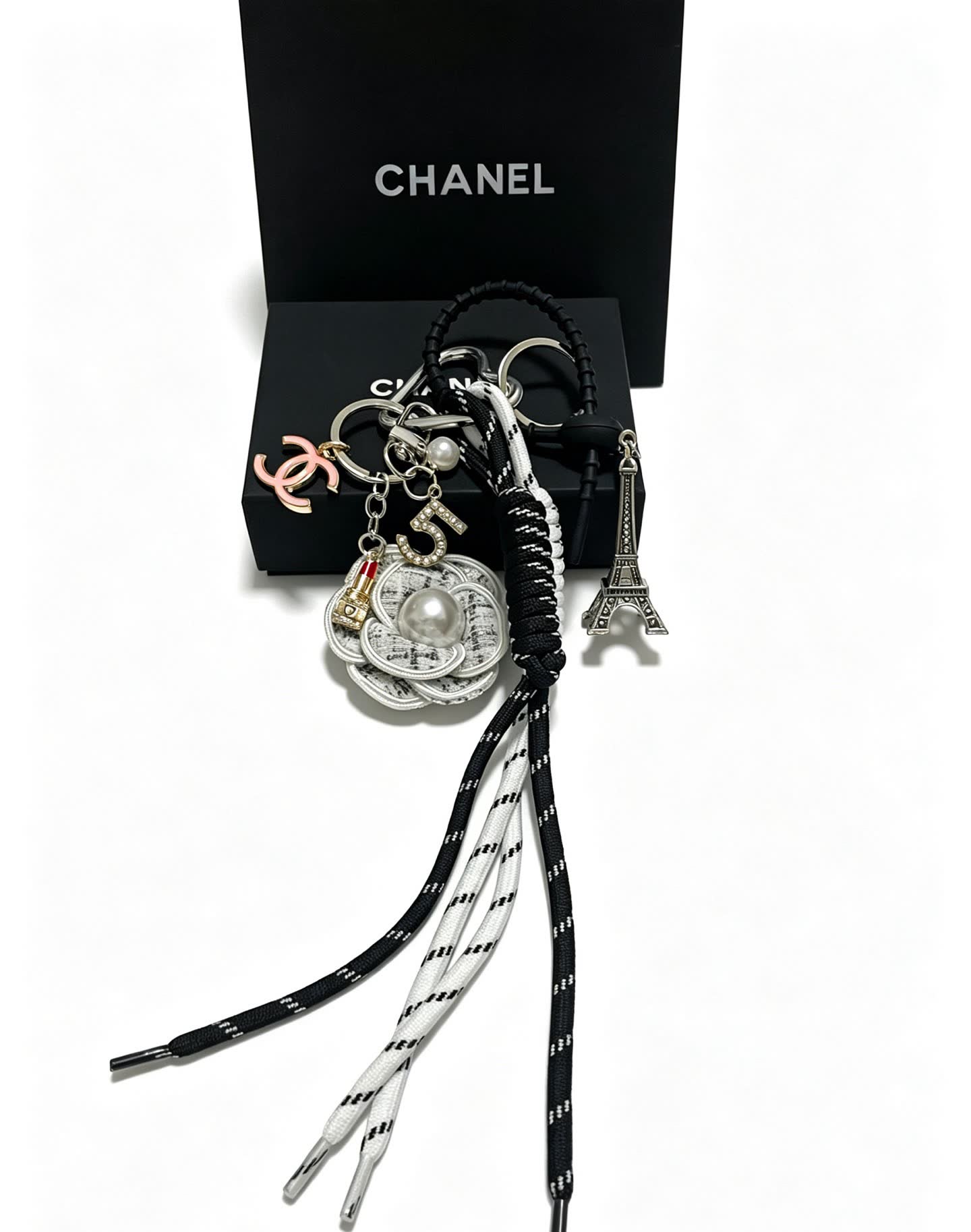 Chanel Paris Eiffel Tower Keychain