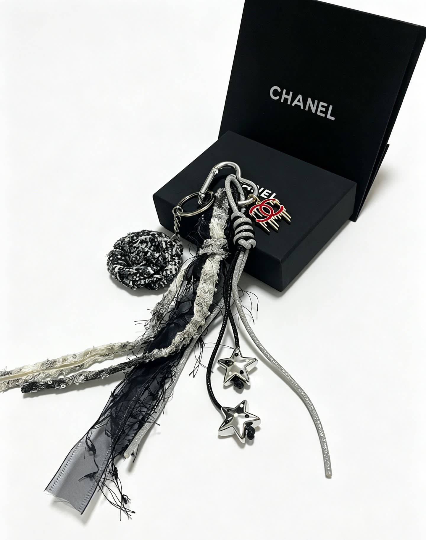 Chanel Keychain with Tassels and Stars
