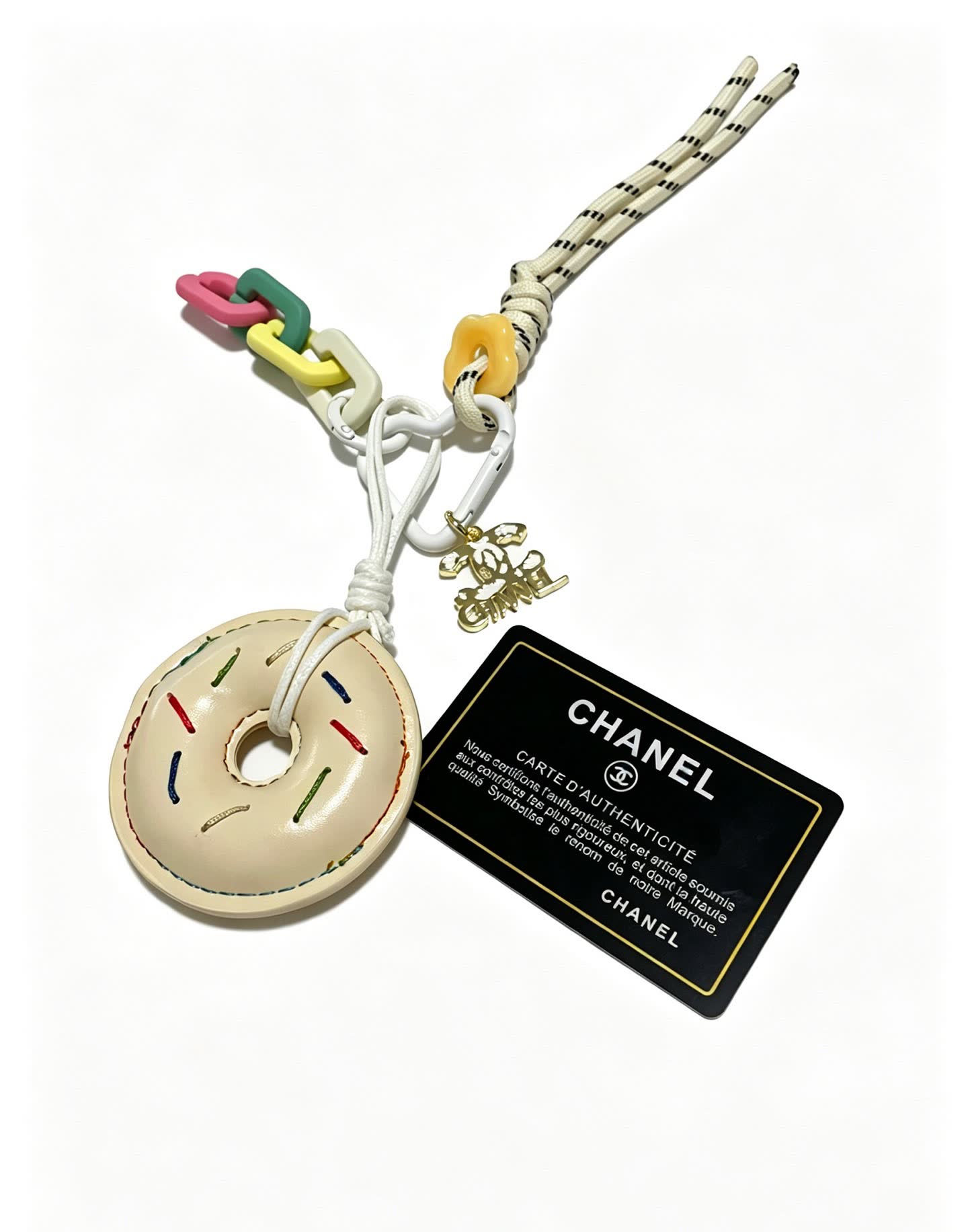 Chanel Donut Keychain