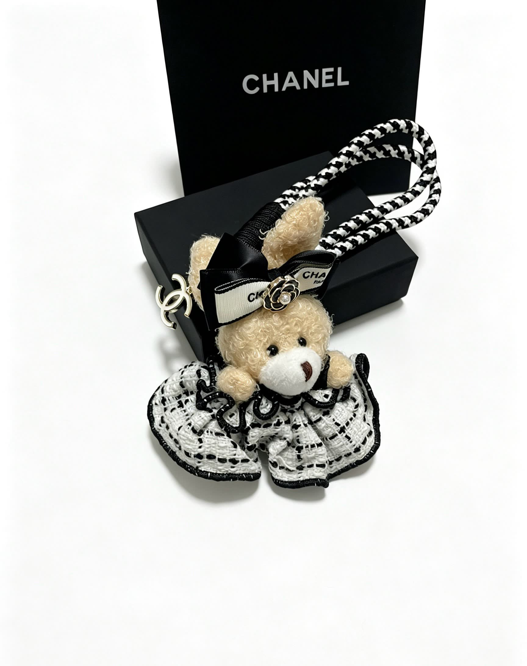 Chanel Bear Charm with CC Logo