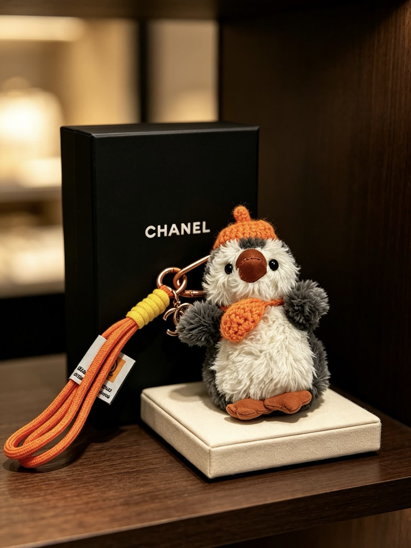 Chanel Penguin Keychain