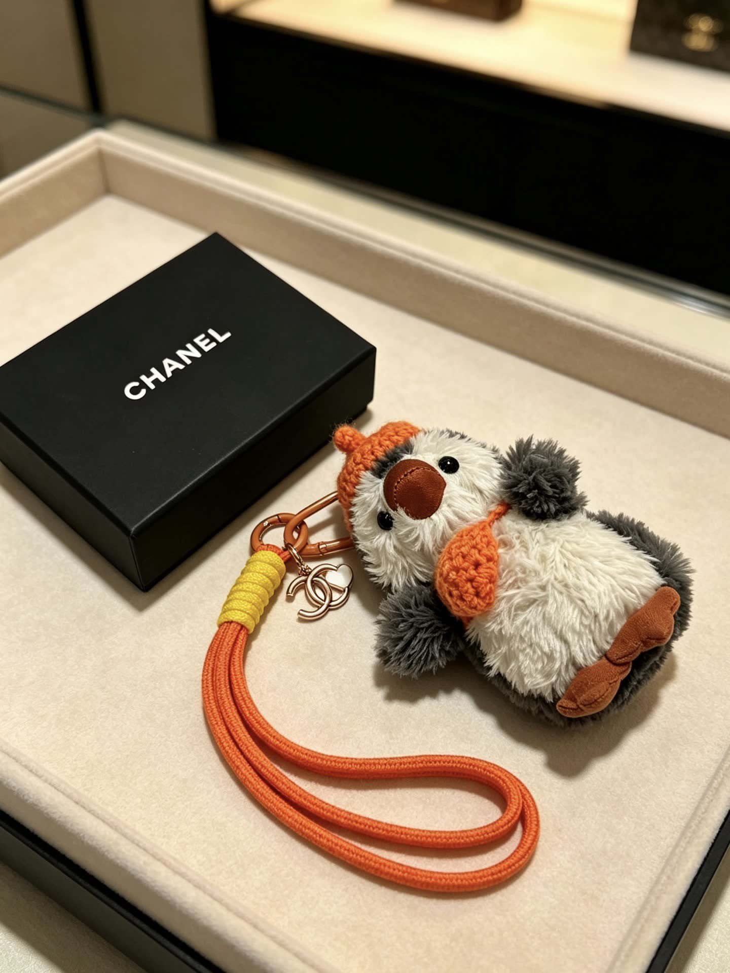 Chanel Penguin Keychain