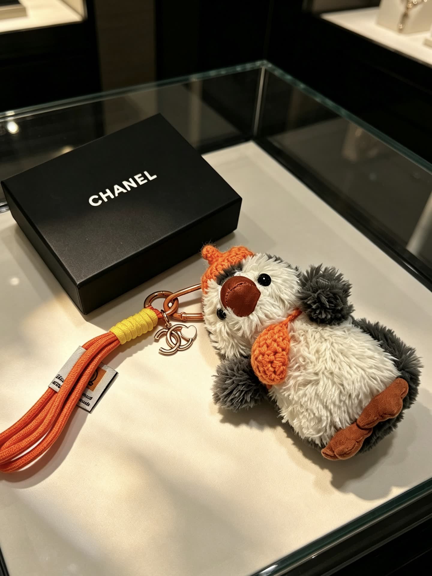 Chanel Penguin Keychain