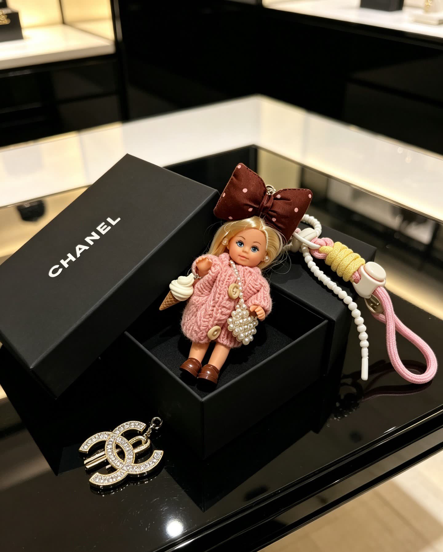 Chanel Doll Charm Chanel Doll Charm