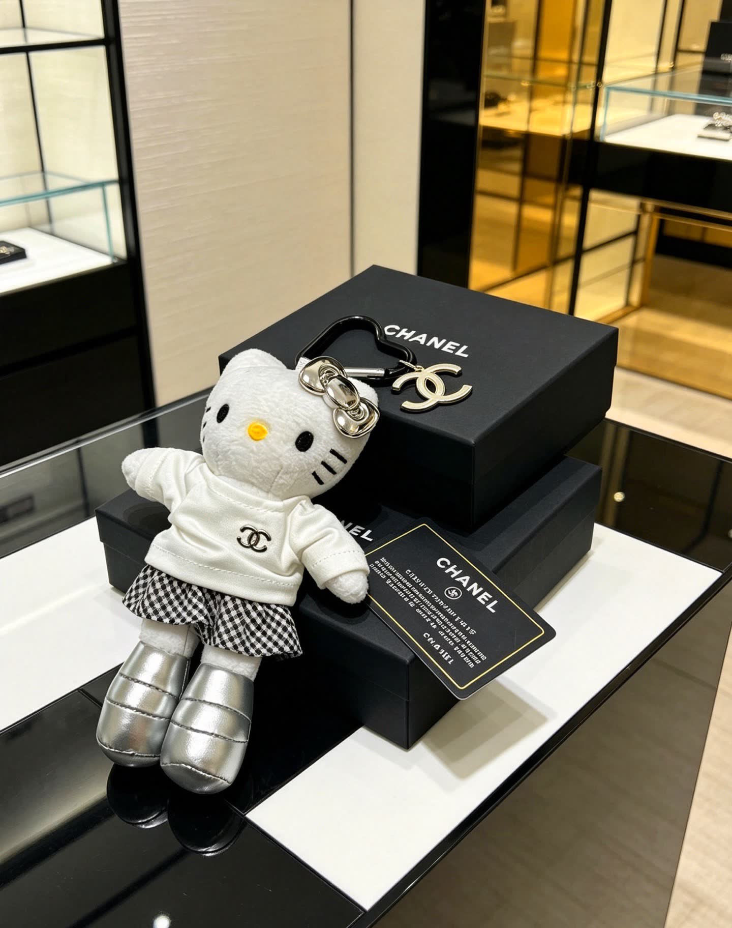 Chanel Hello Kitty Keychain Chanel Hello Kitty Keychain