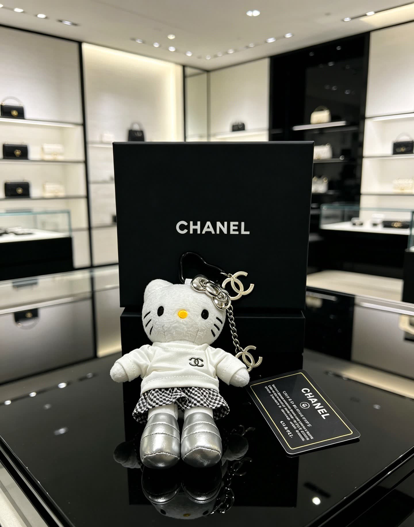 Chanel Hello Kitty Keychain