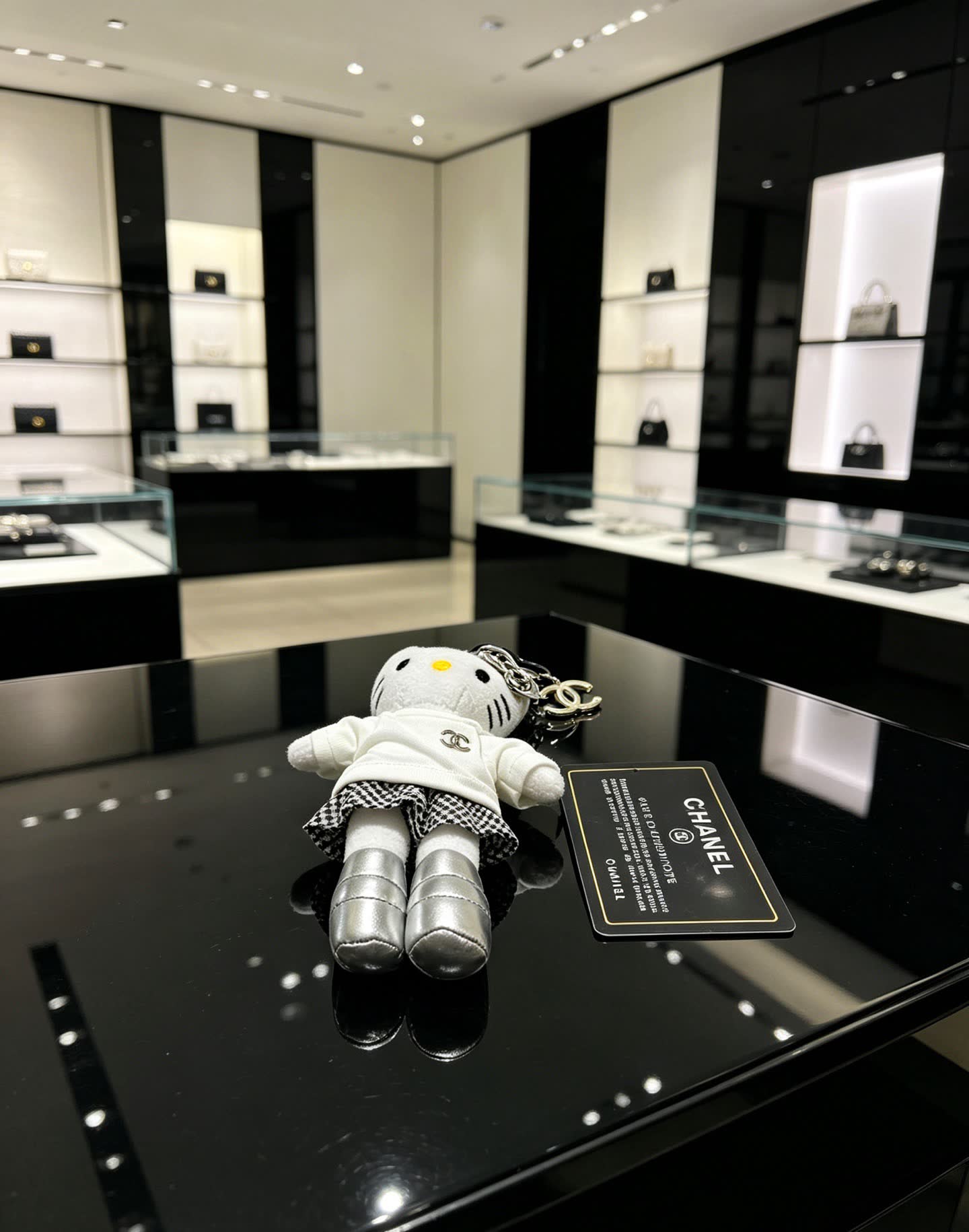 Chanel Hello Kitty Keychain