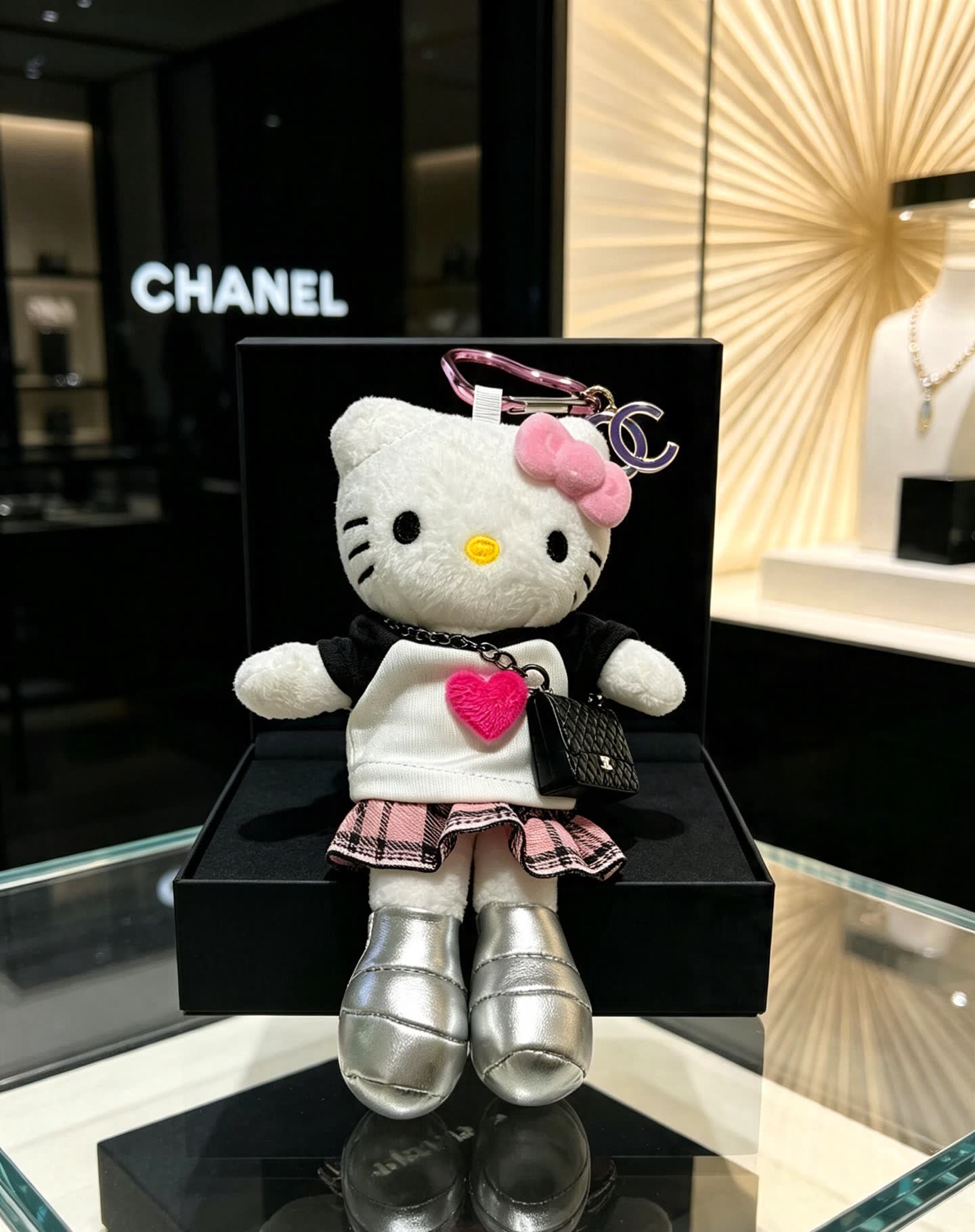 Chanel Hello Kitty Keychain