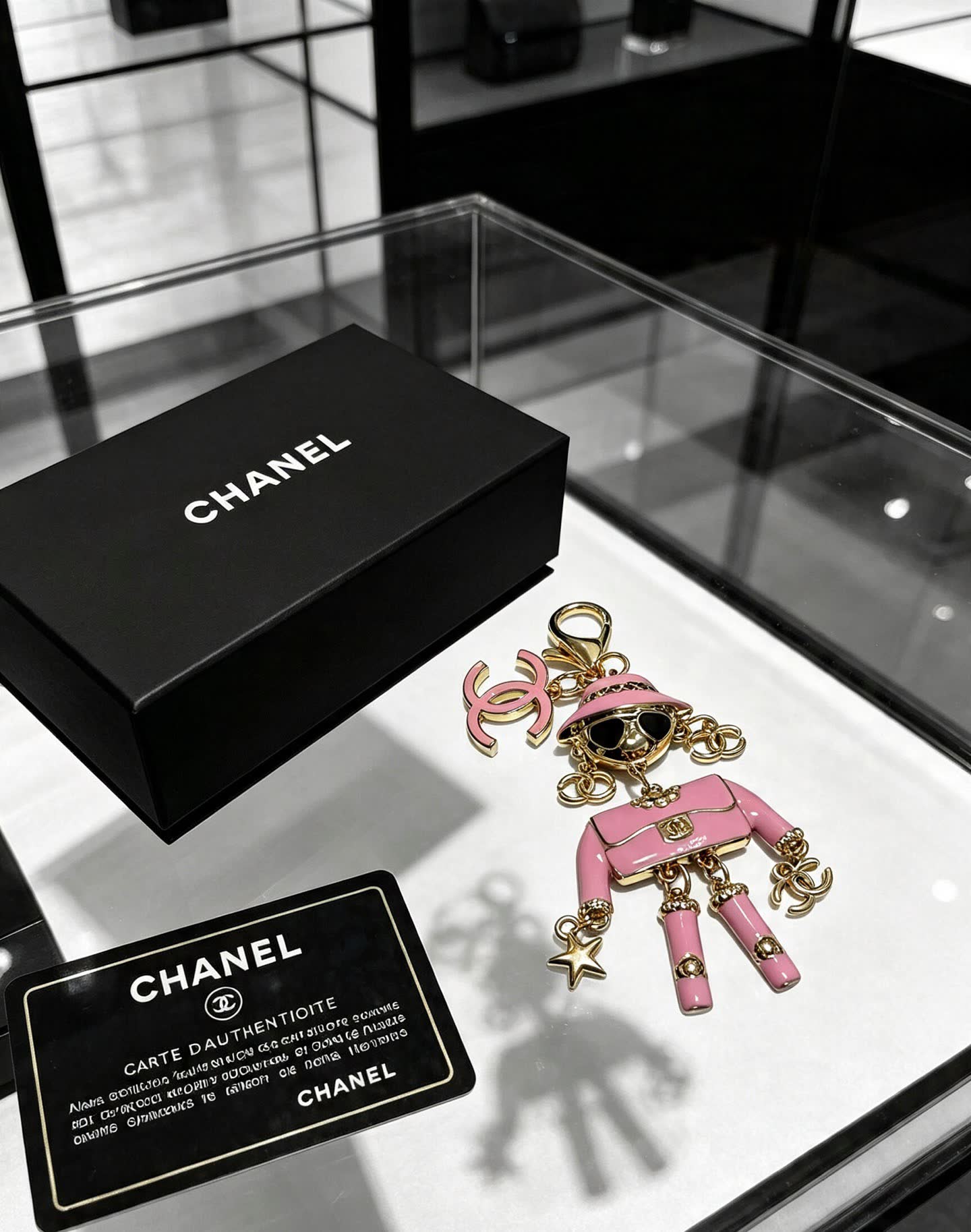Chanel Pink Doll Charm