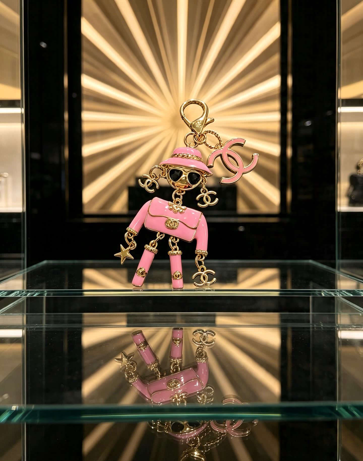 Chanel Pink Doll Charm