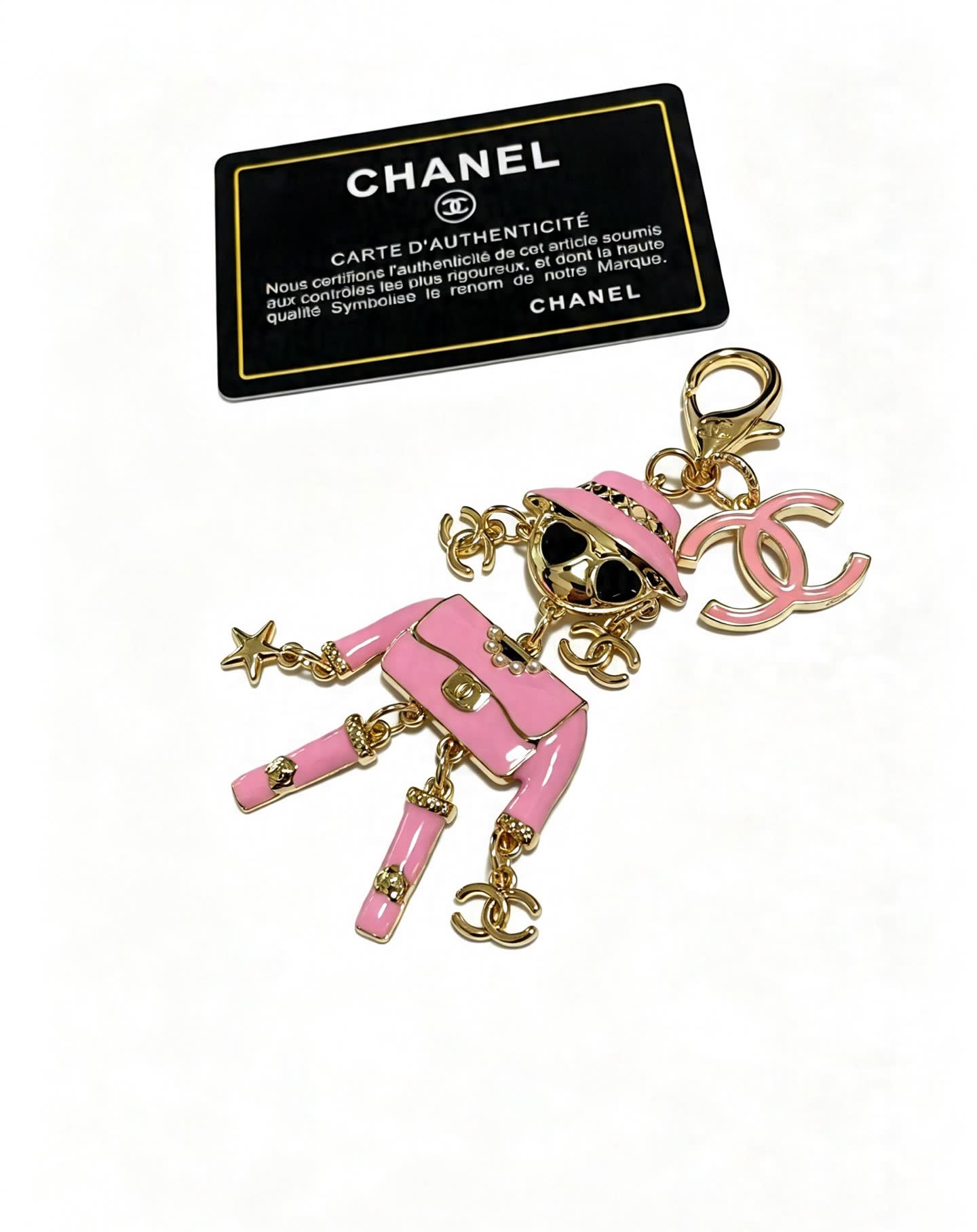 Chanel Pink Doll Charm
