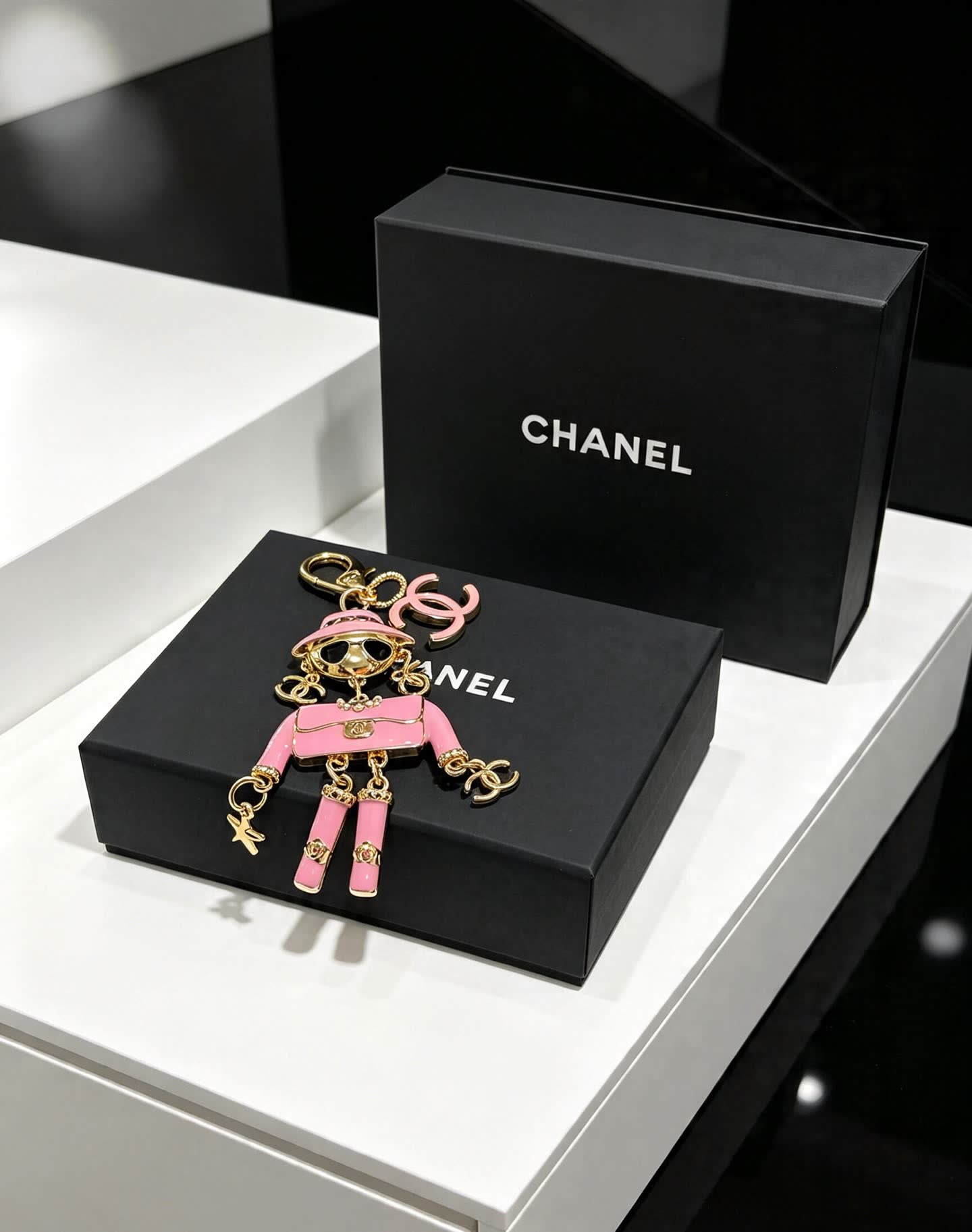 Chanel Pink Doll Charm
