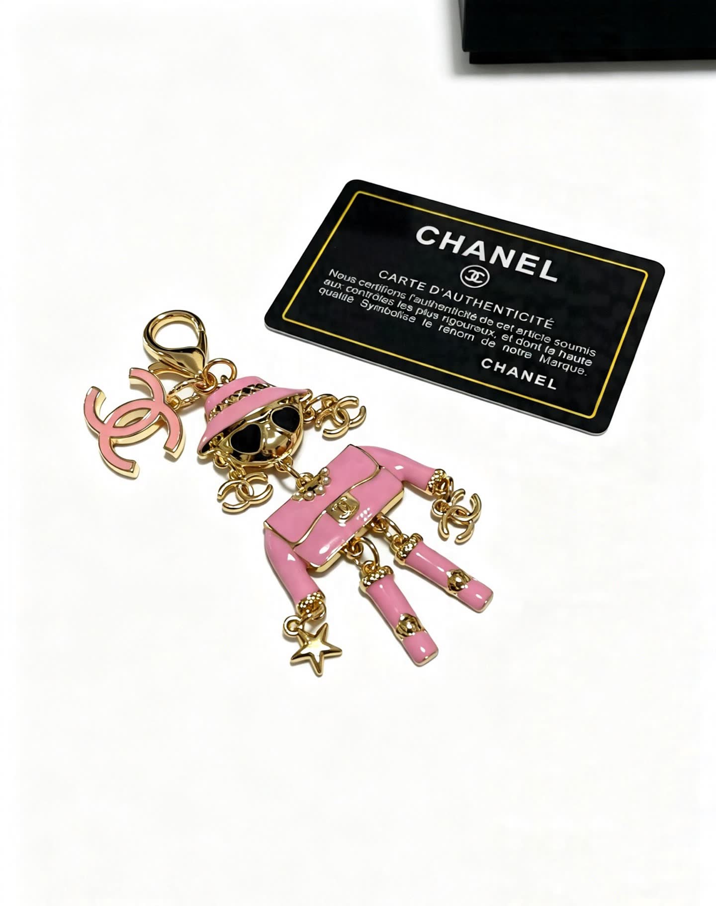 Chanel Pink Doll Charm