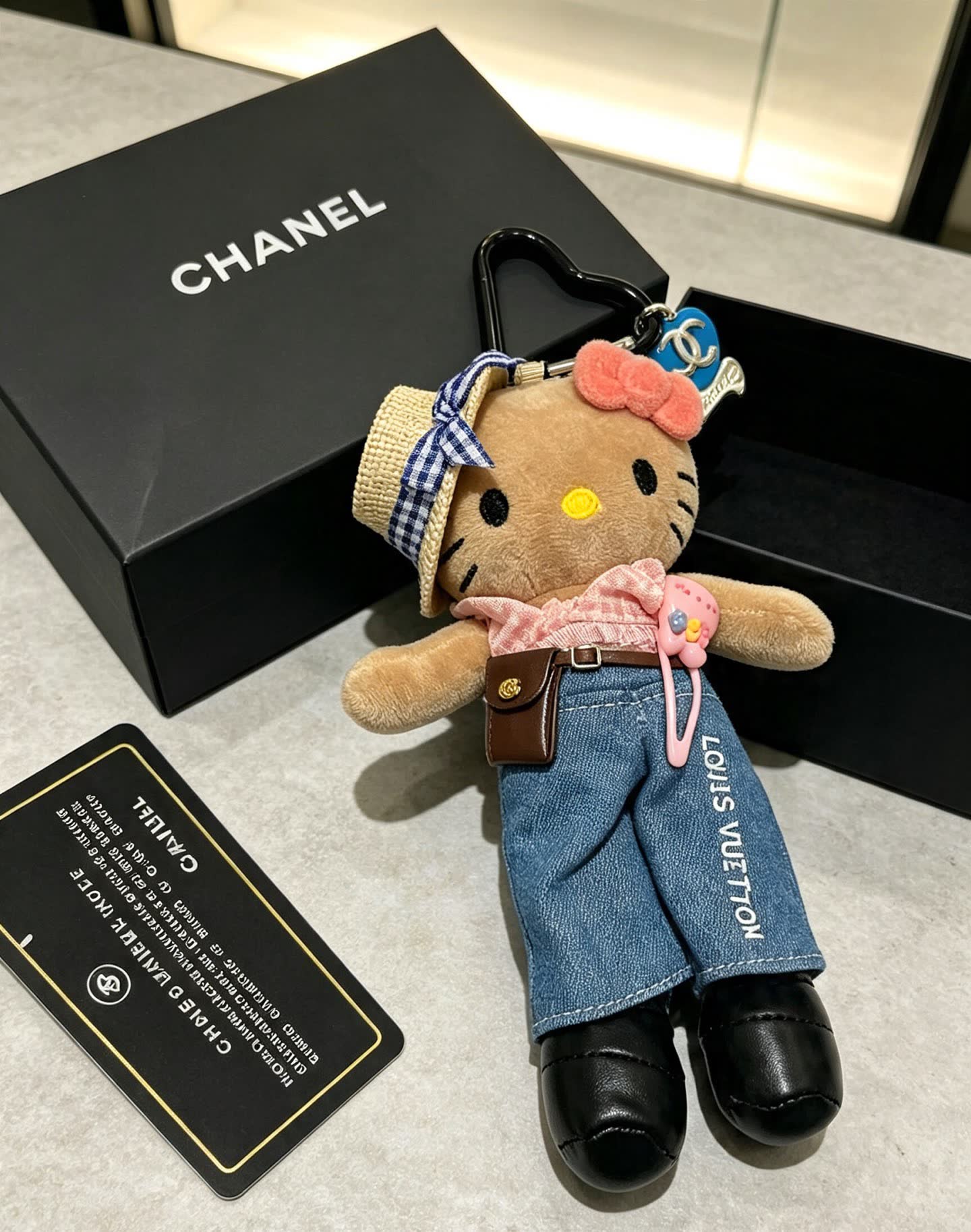 Chanel Hello Kitty Keychain Chanel Hello Kitty Keychain