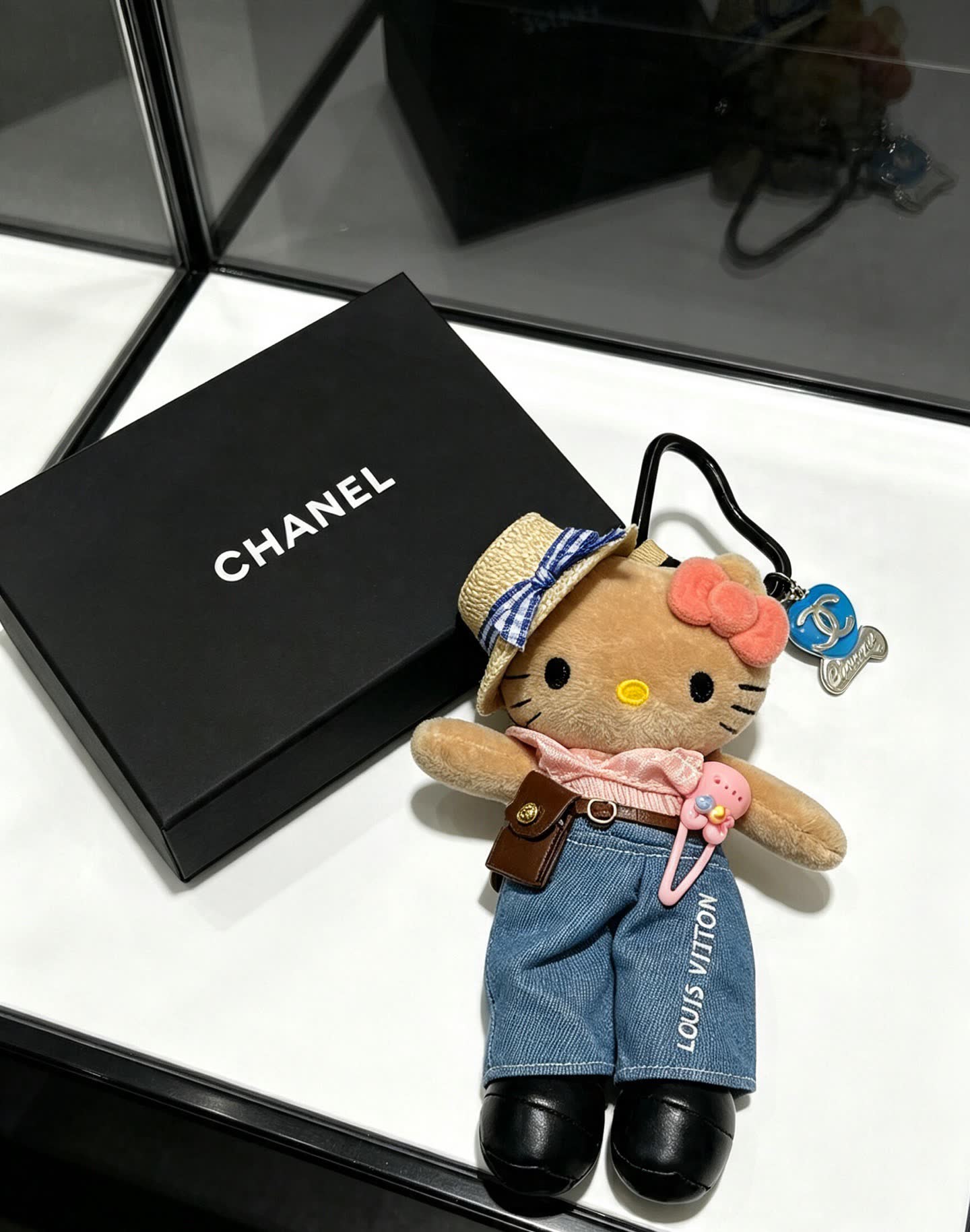 Chanel Hello Kitty Keychain