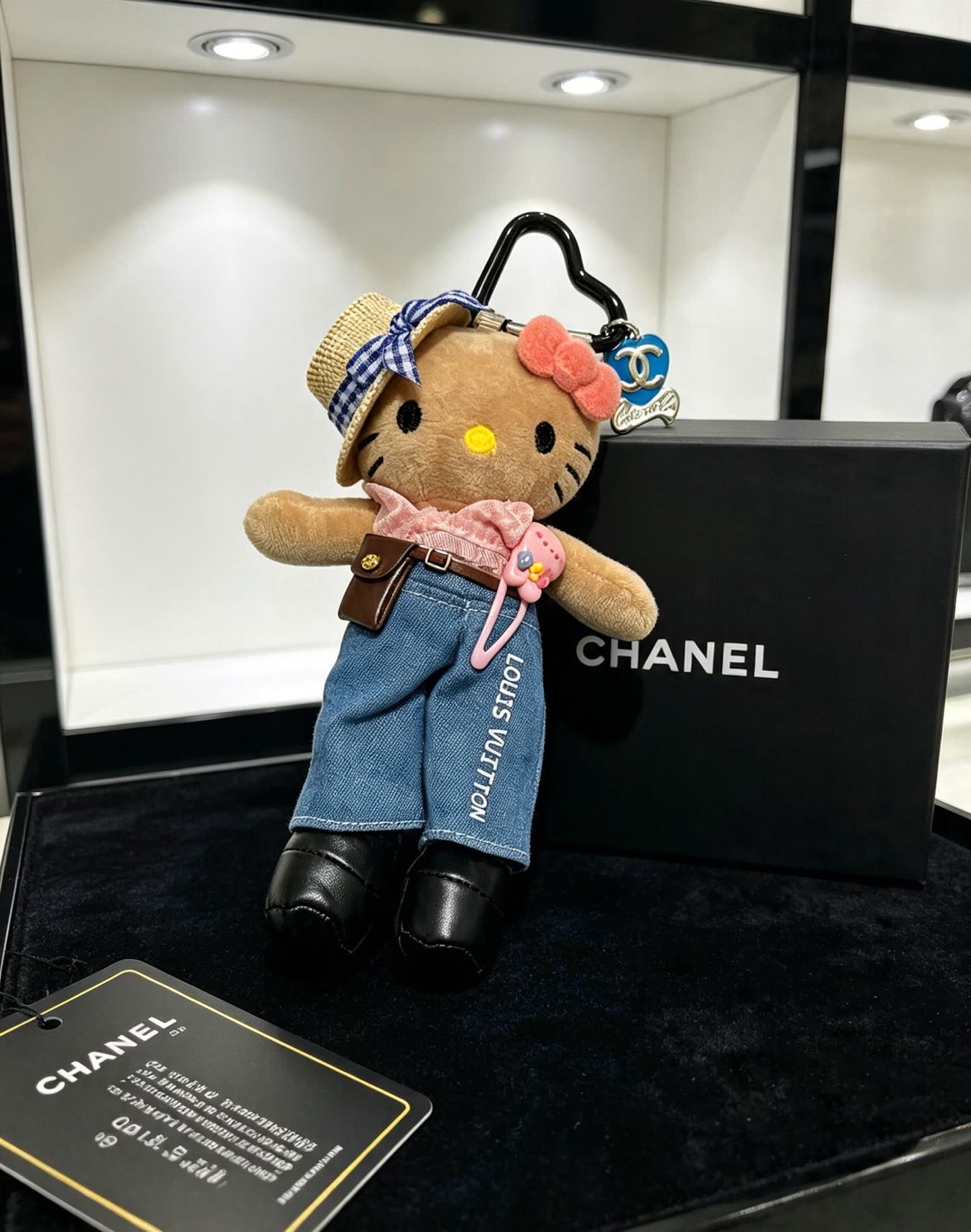 Chanel Hello Kitty Keychain