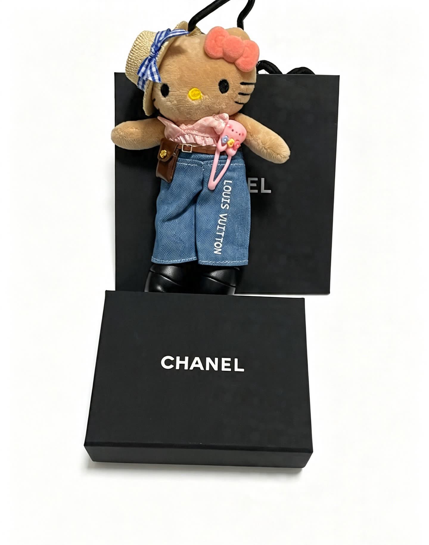 Chanel Hello Kitty Keychain