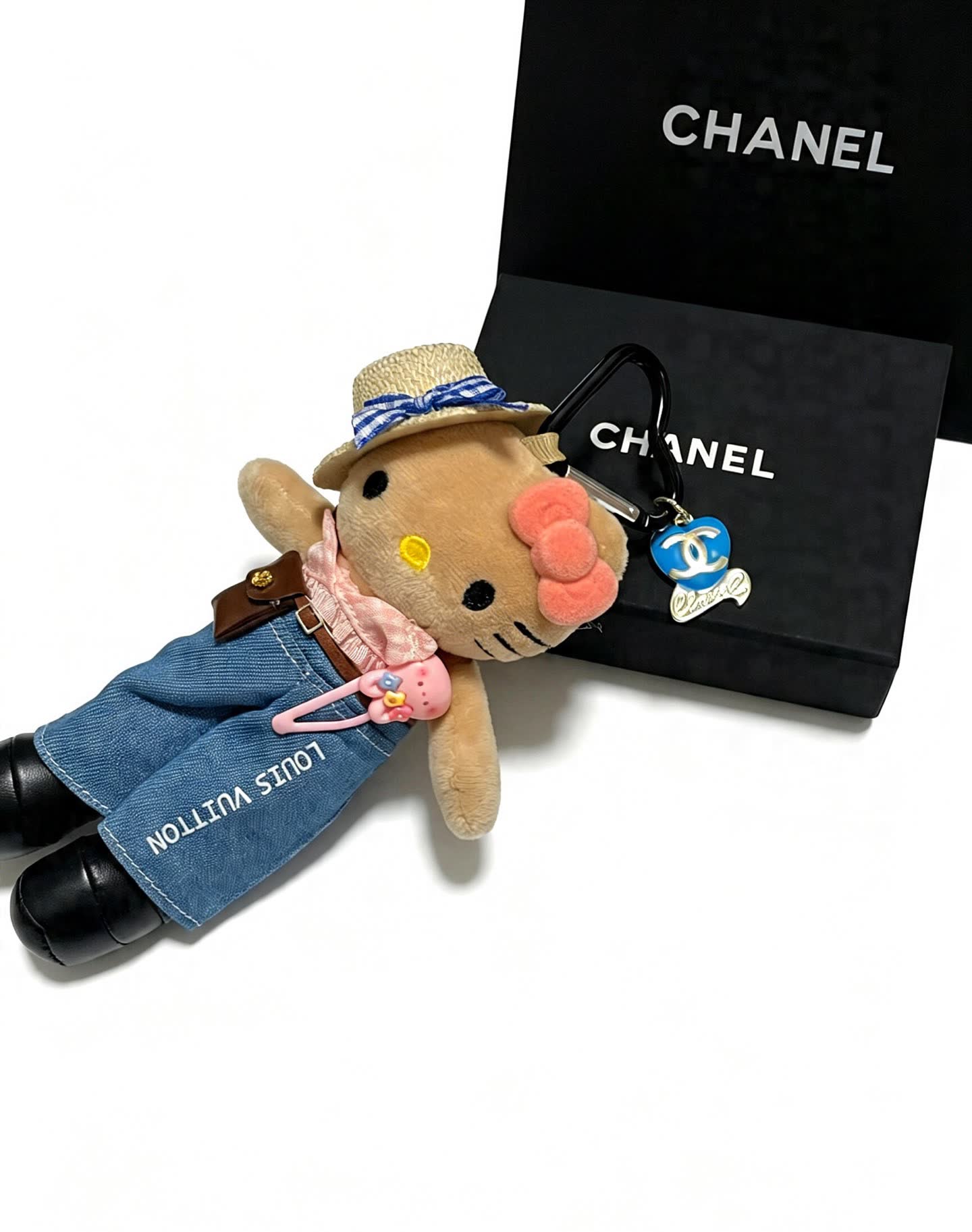 Chanel Hello Kitty Keychain
