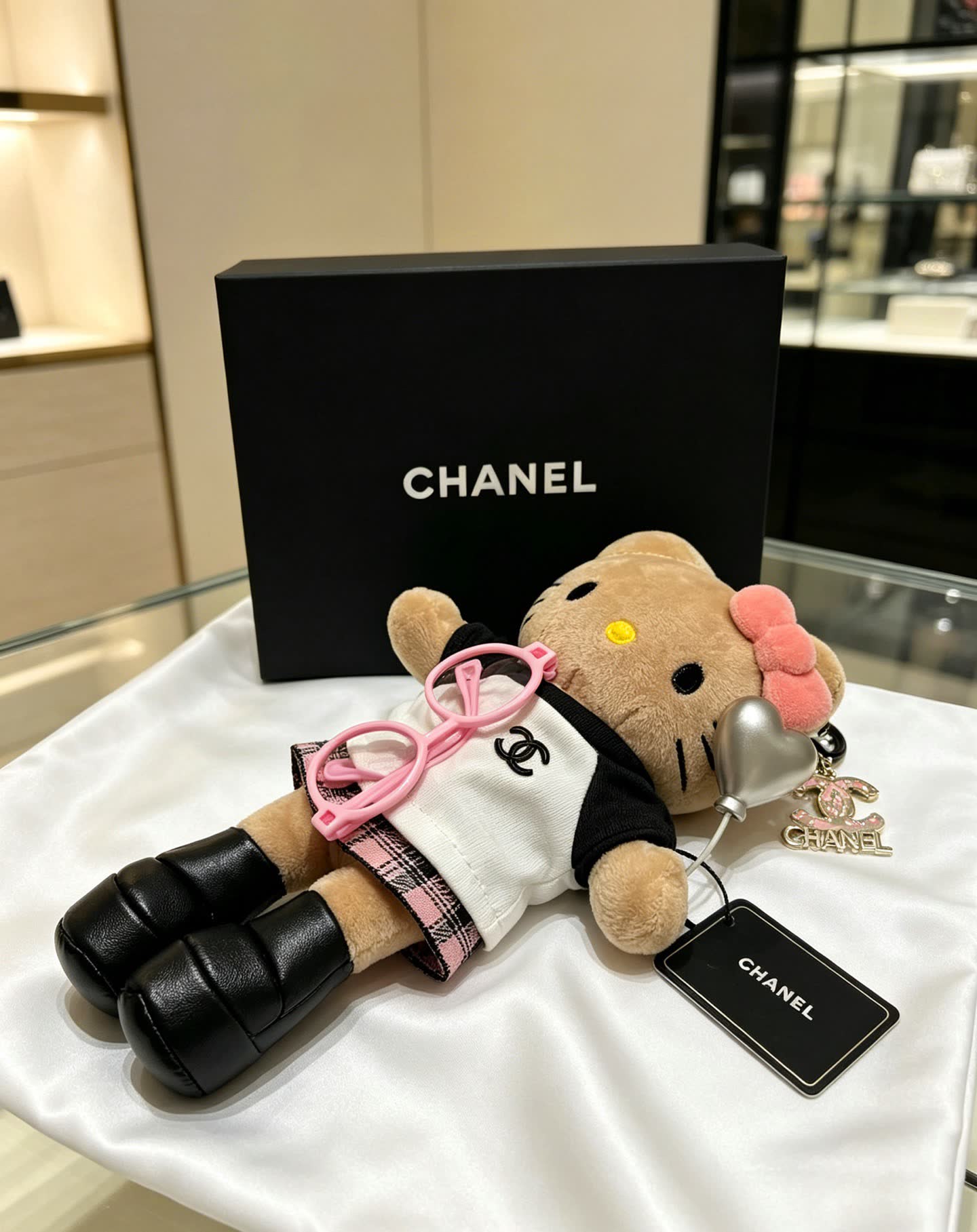 Chanel Hello Kitty Keychain