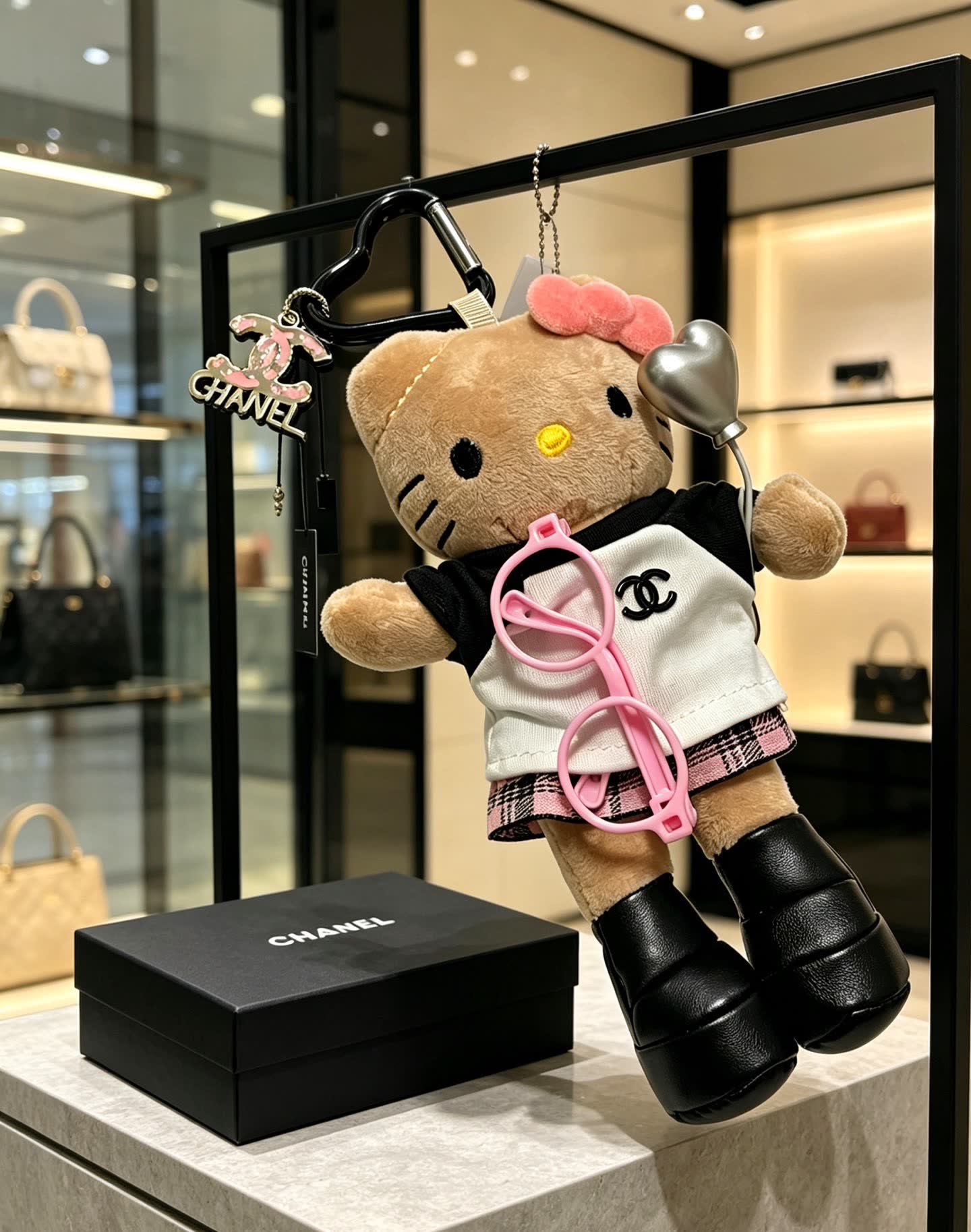 Chanel Hello Kitty Keychain